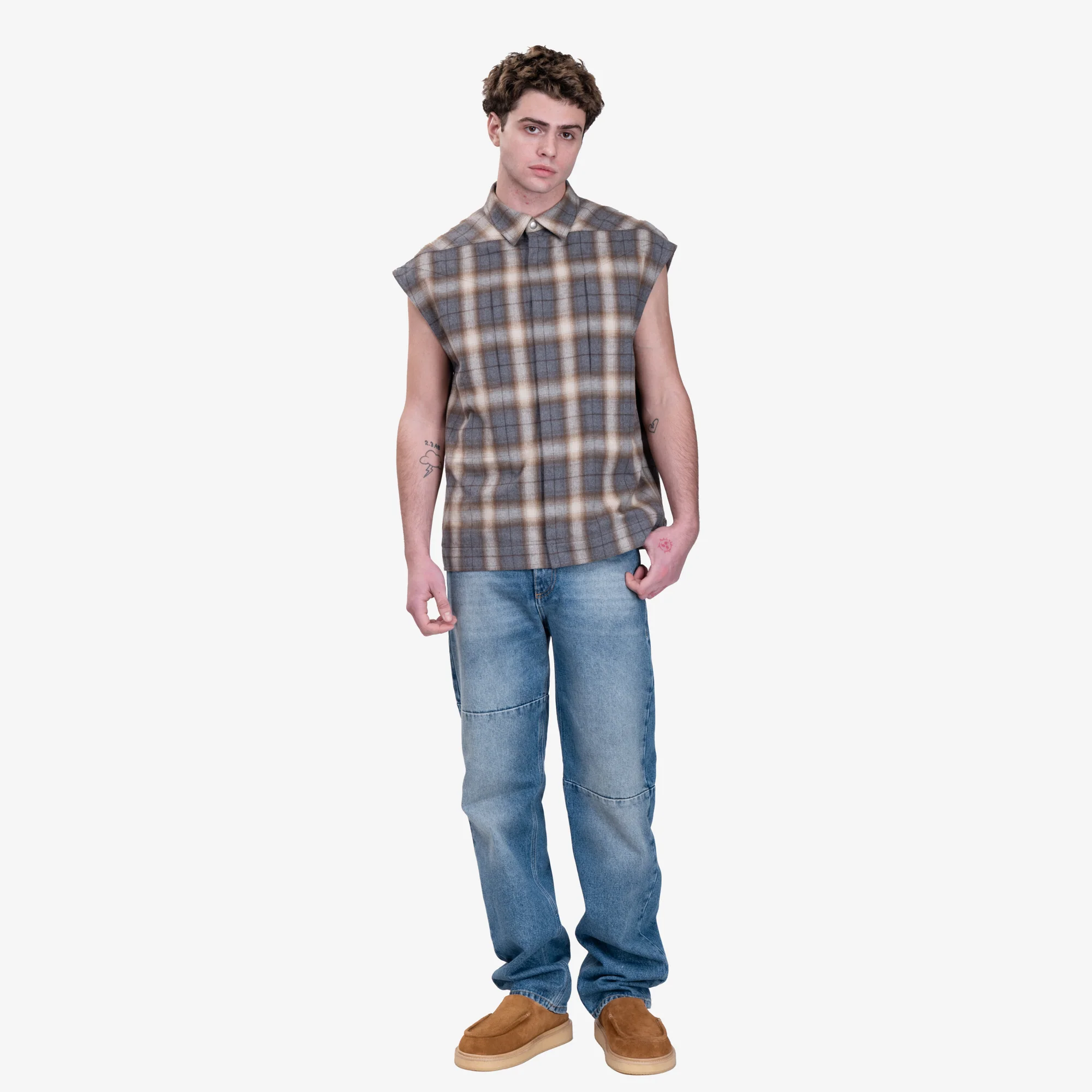 Sleeveless Jumbo Outershirt - Image 2