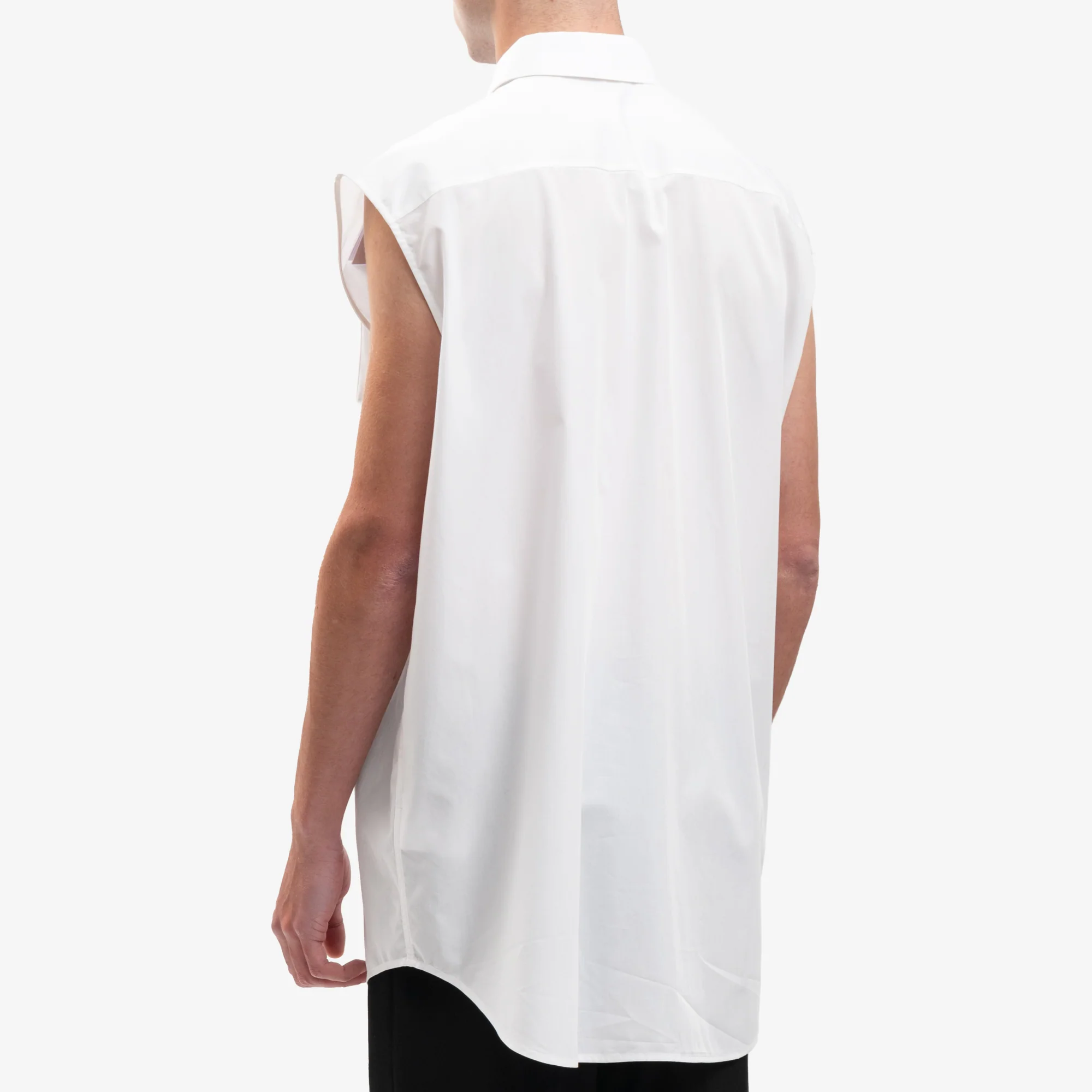 Sleeveless Oversize Shirt - Image 4