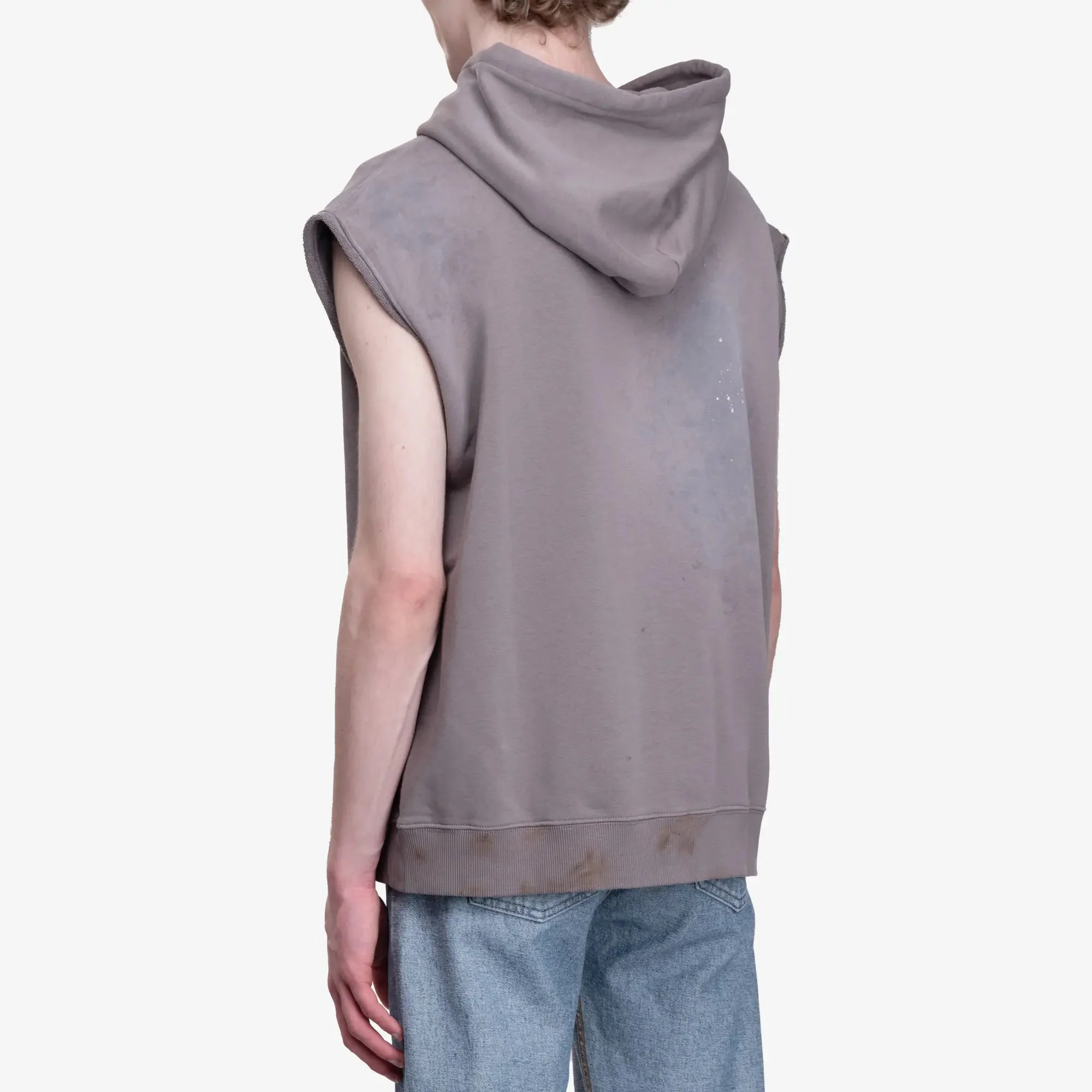 Sleeveless Zip Hoodie - Image 4