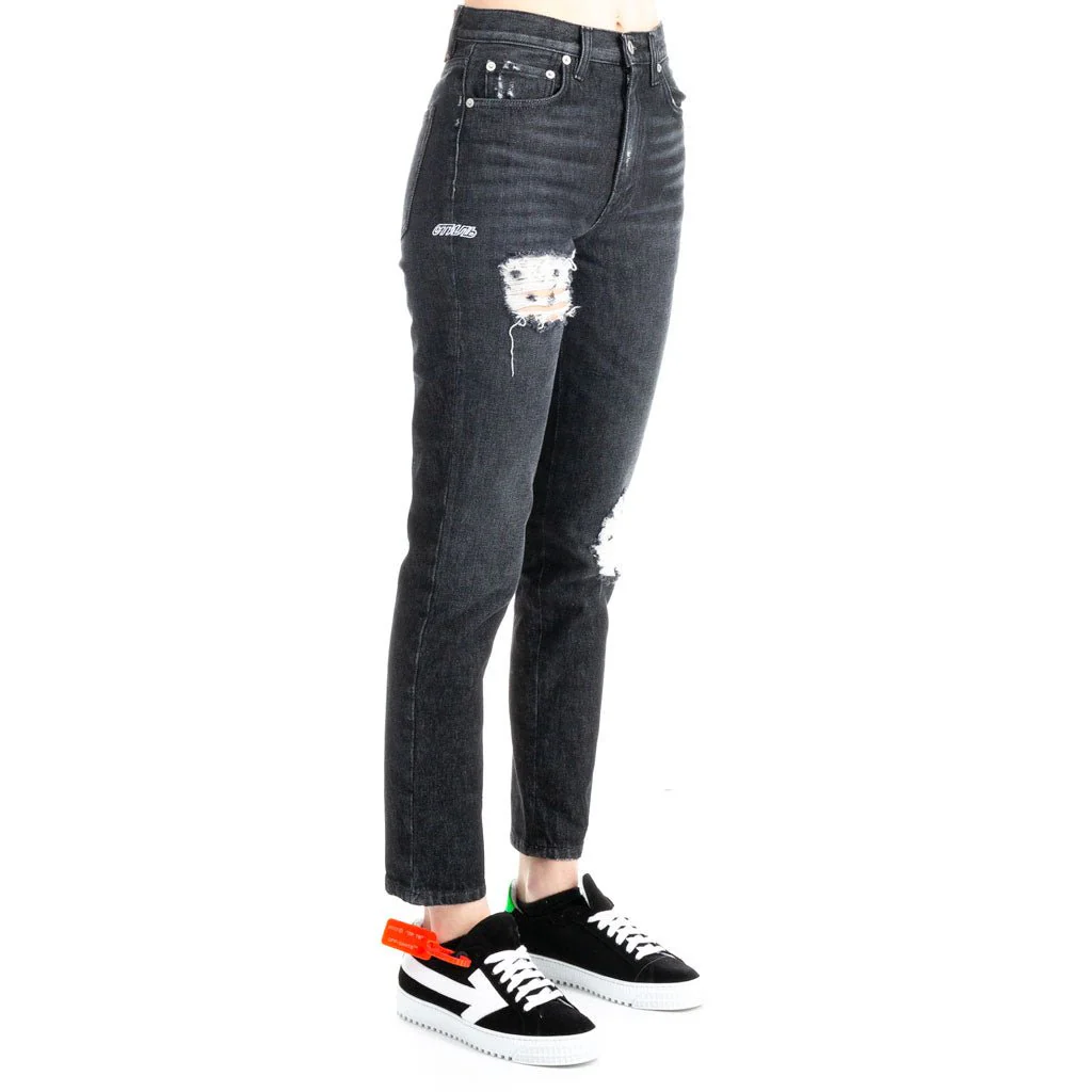 Womens Slim Tapered Jeans - Image 2