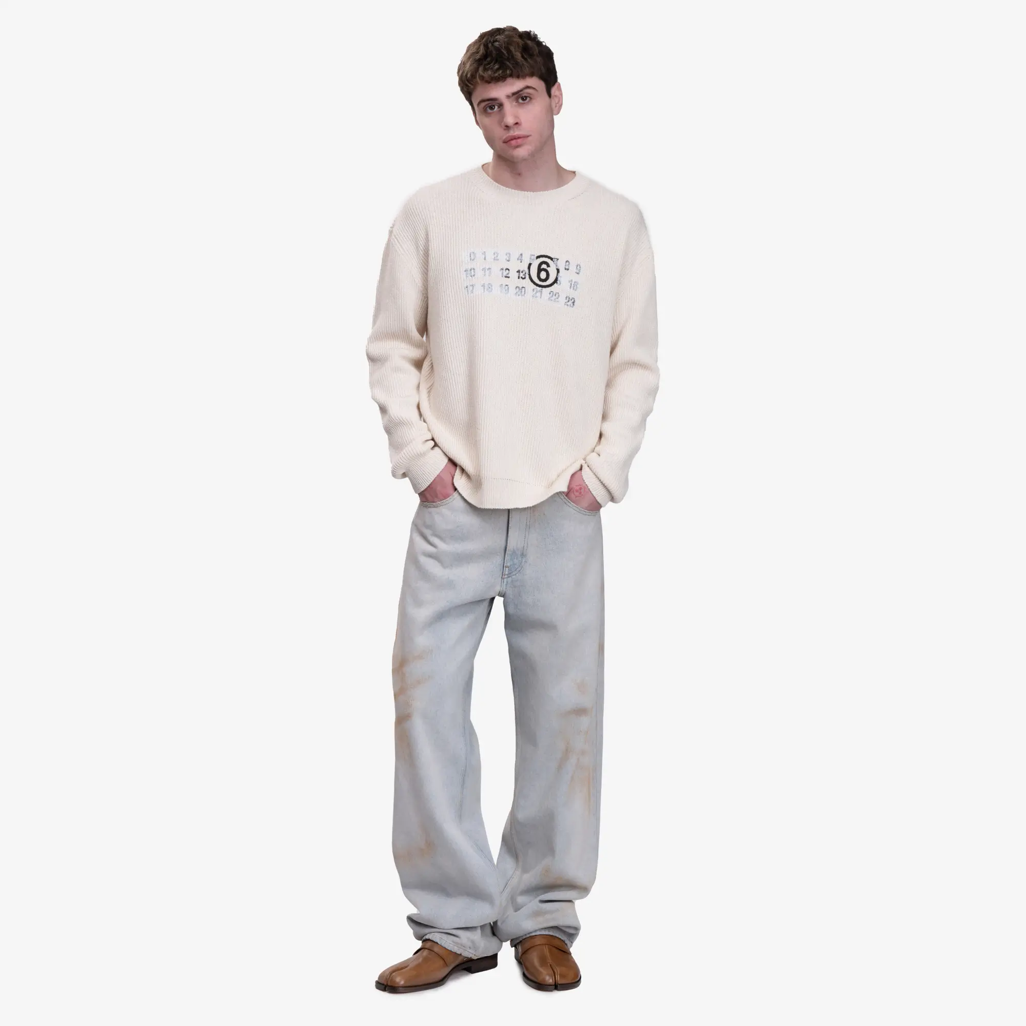 Smear Logo Sweater - Image 2