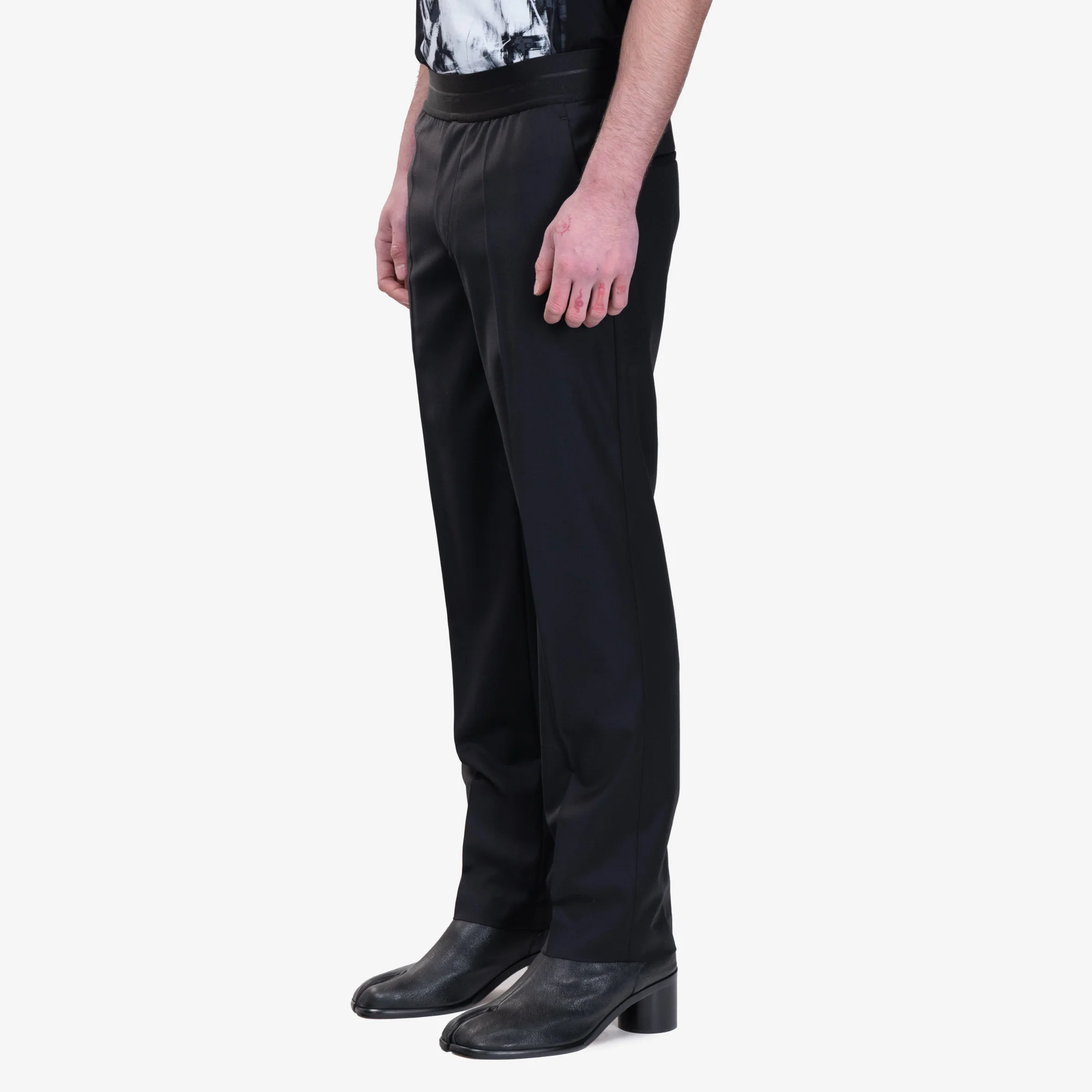 Tapered Wool Trousers - Image 3