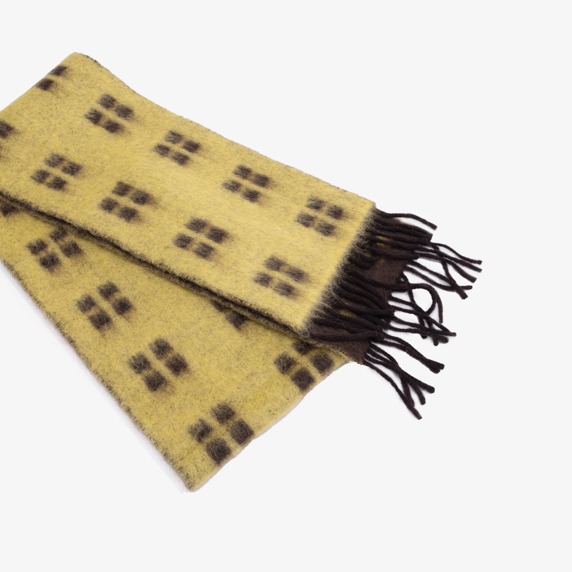Squared Mohair Scarf - Image 3