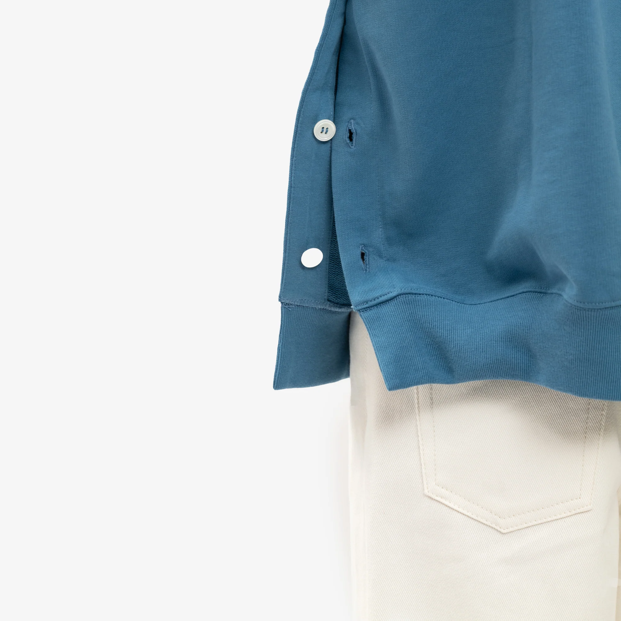 Stitch Collar Logo Hoody - Image 6