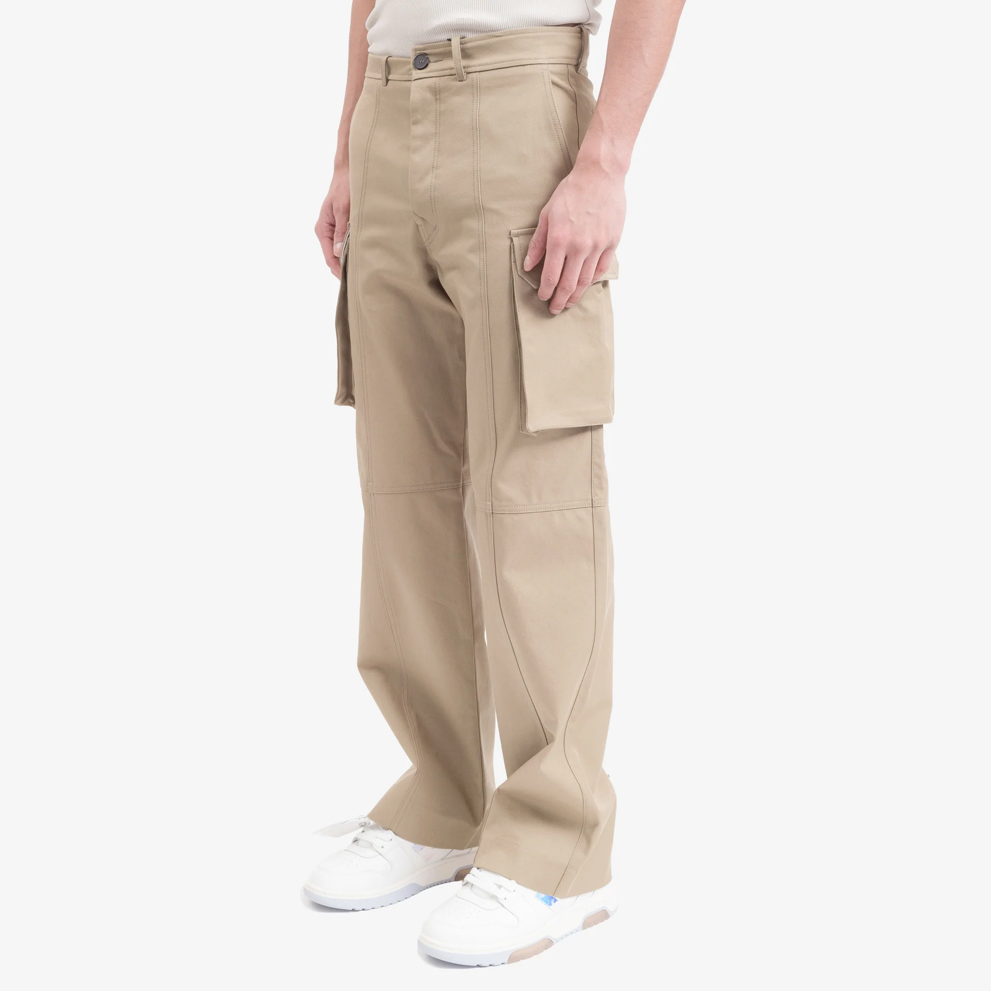 Stitch Detail Flap Pocket Trousers - Image 3