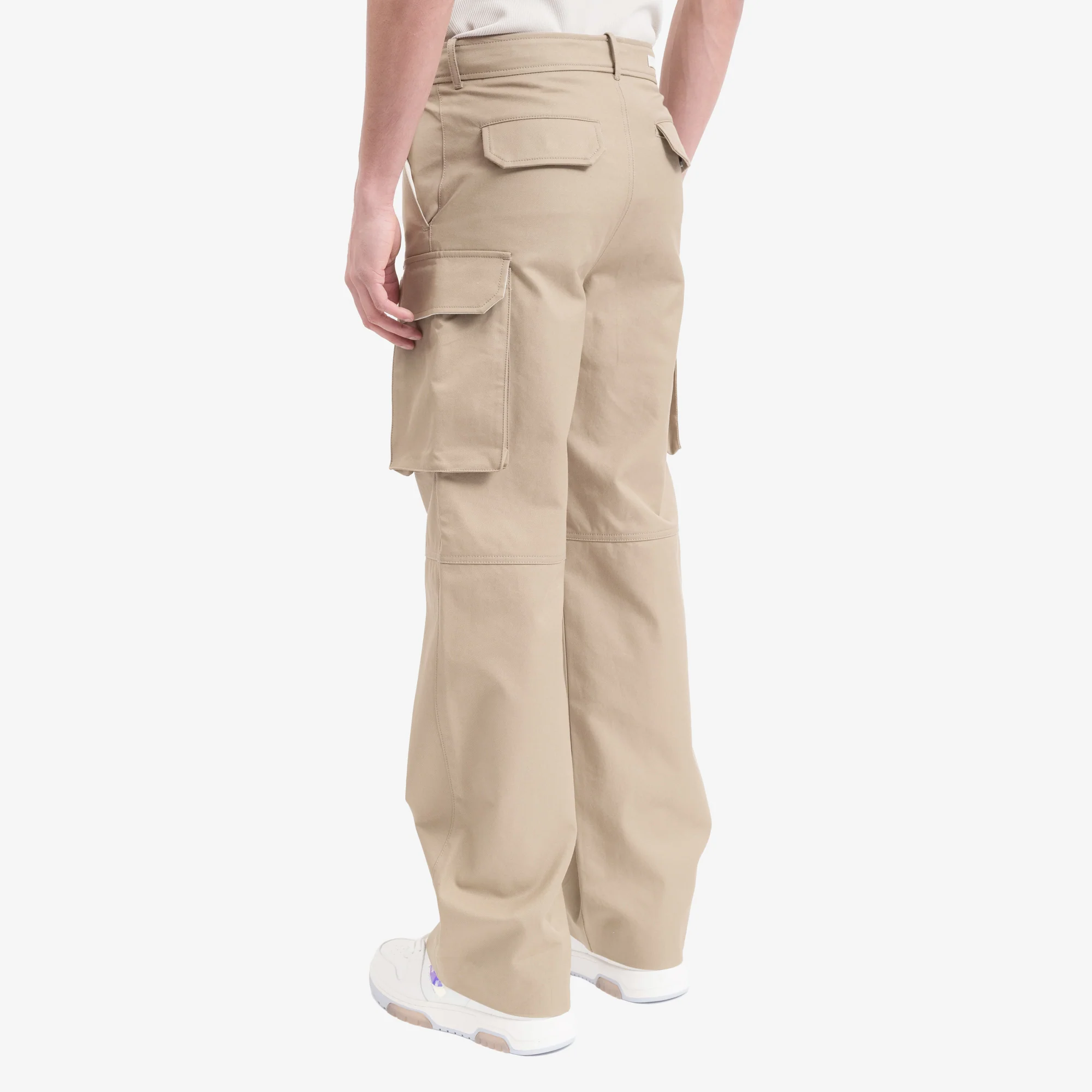Stitch Detail Flap Pocket Trousers - Image 4