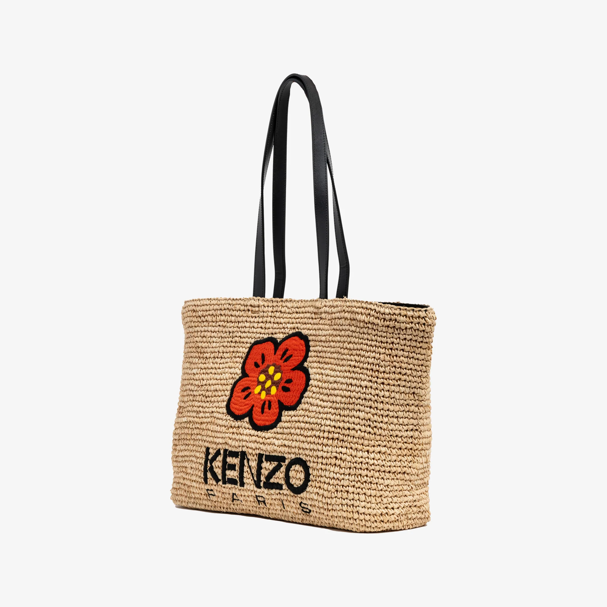 Straw Large Tote Bag - Image 3