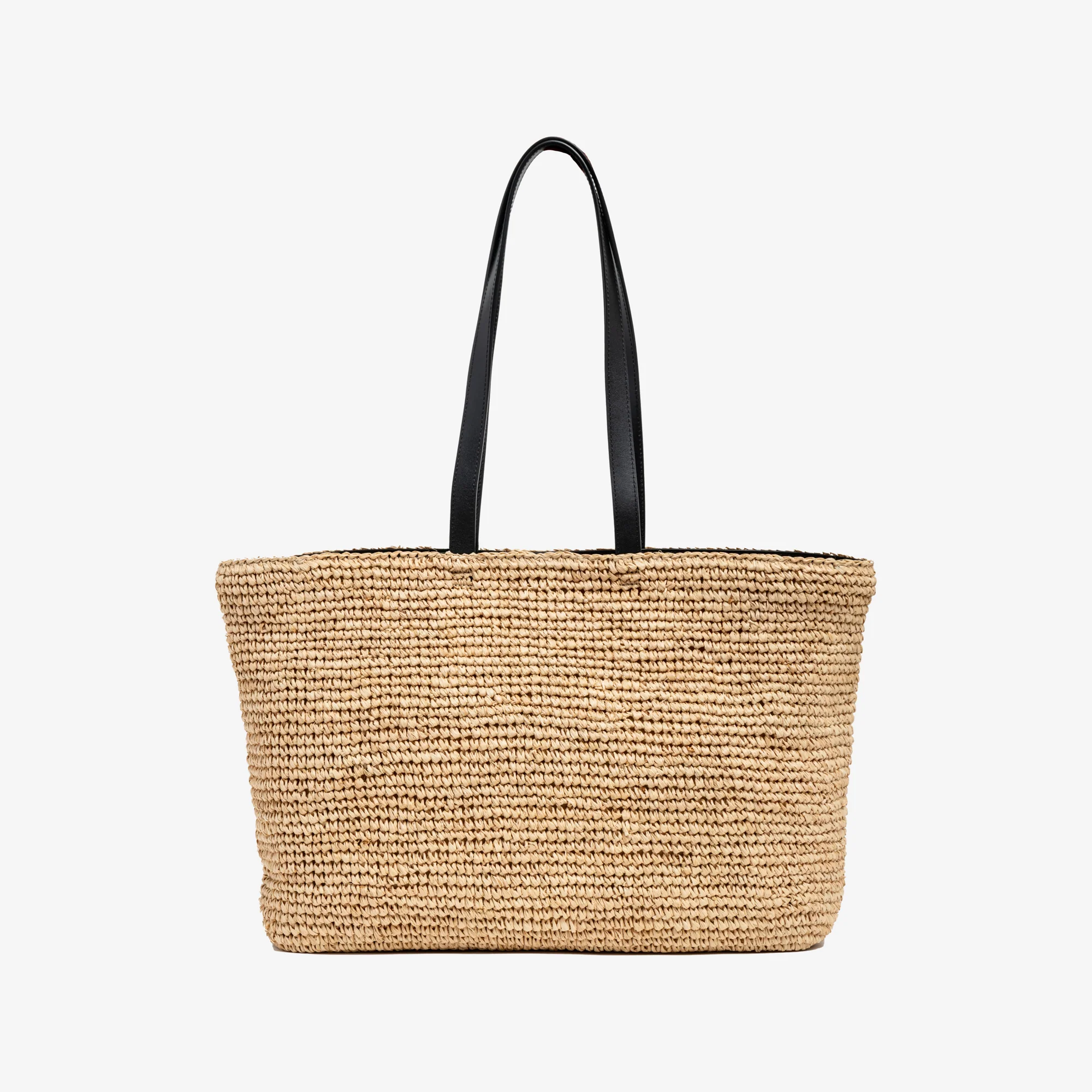 Straw Large Tote Bag - Image 4