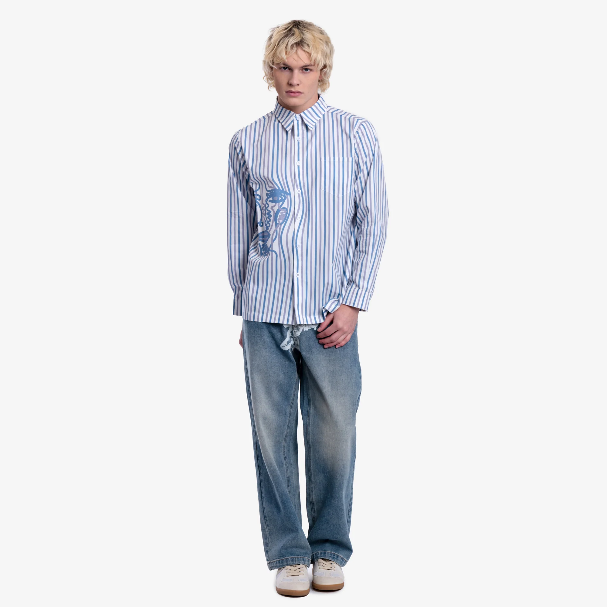 Striped Face Shirt - Image 2
