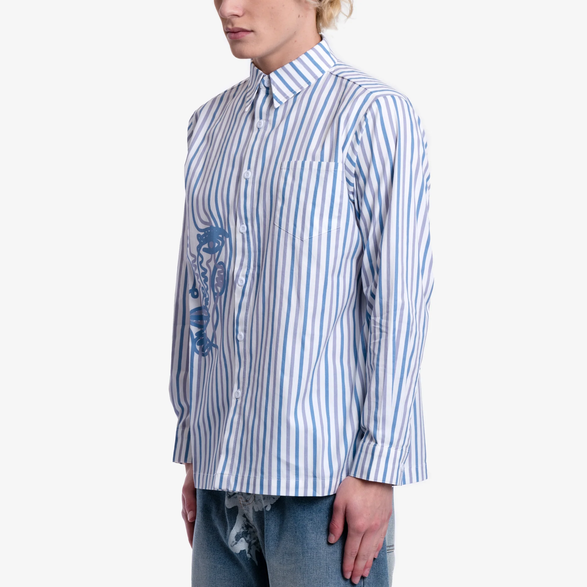 Striped Face Shirt - Image 3
