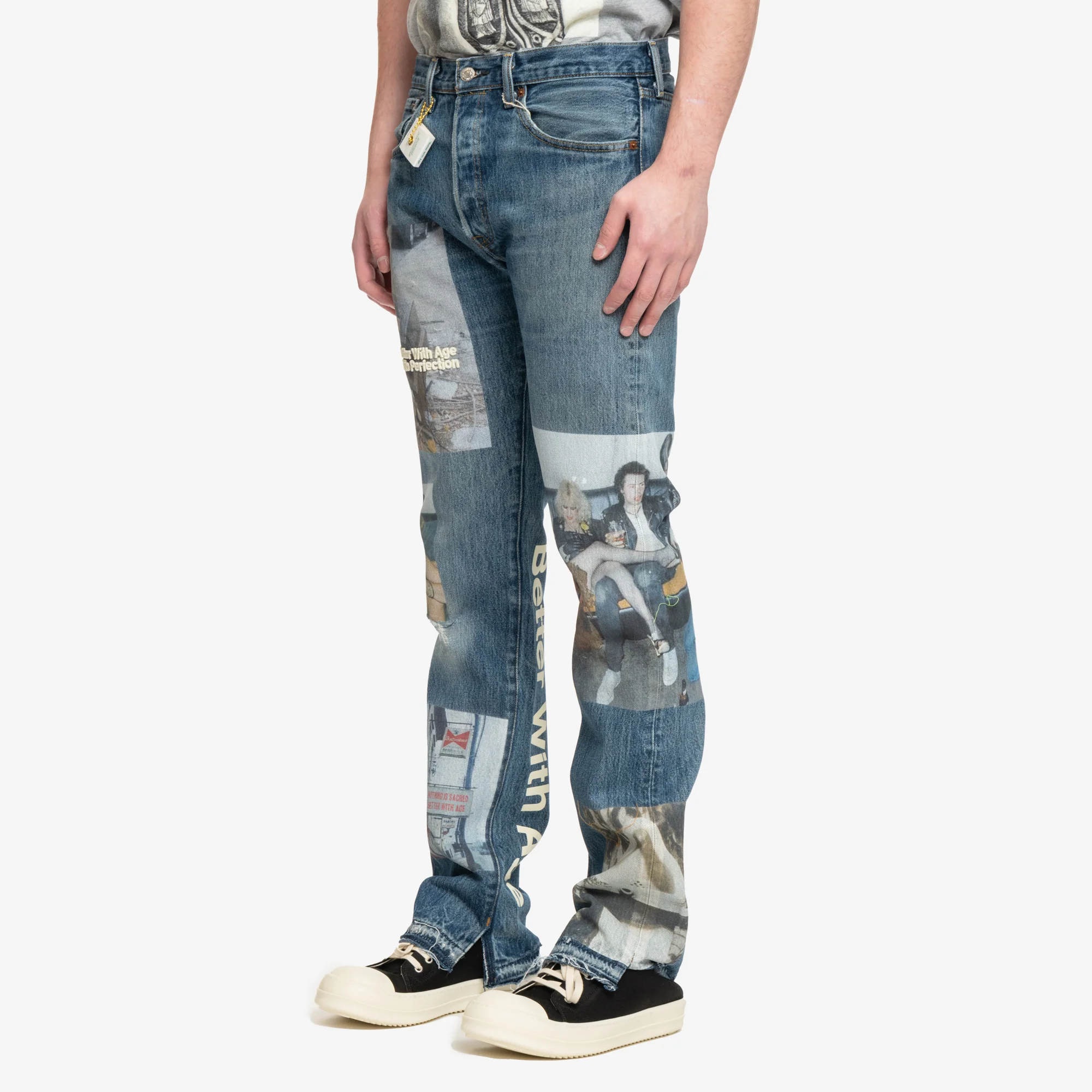 Tabloid Denim Jeans - Image 3