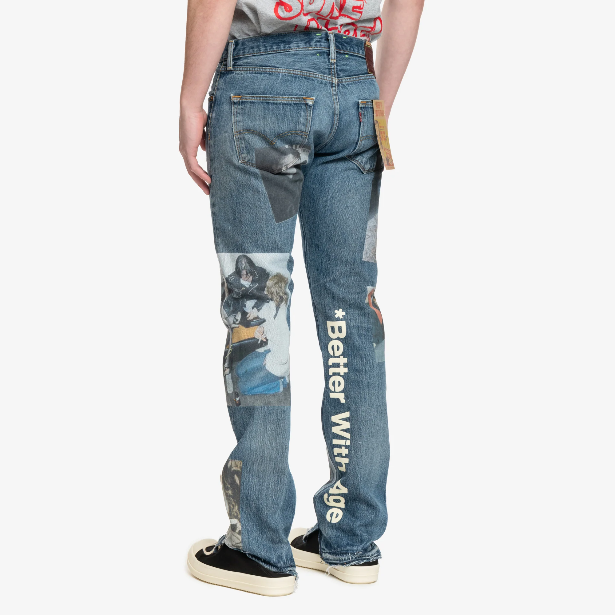 Tabloid Denim Jeans - Image 4