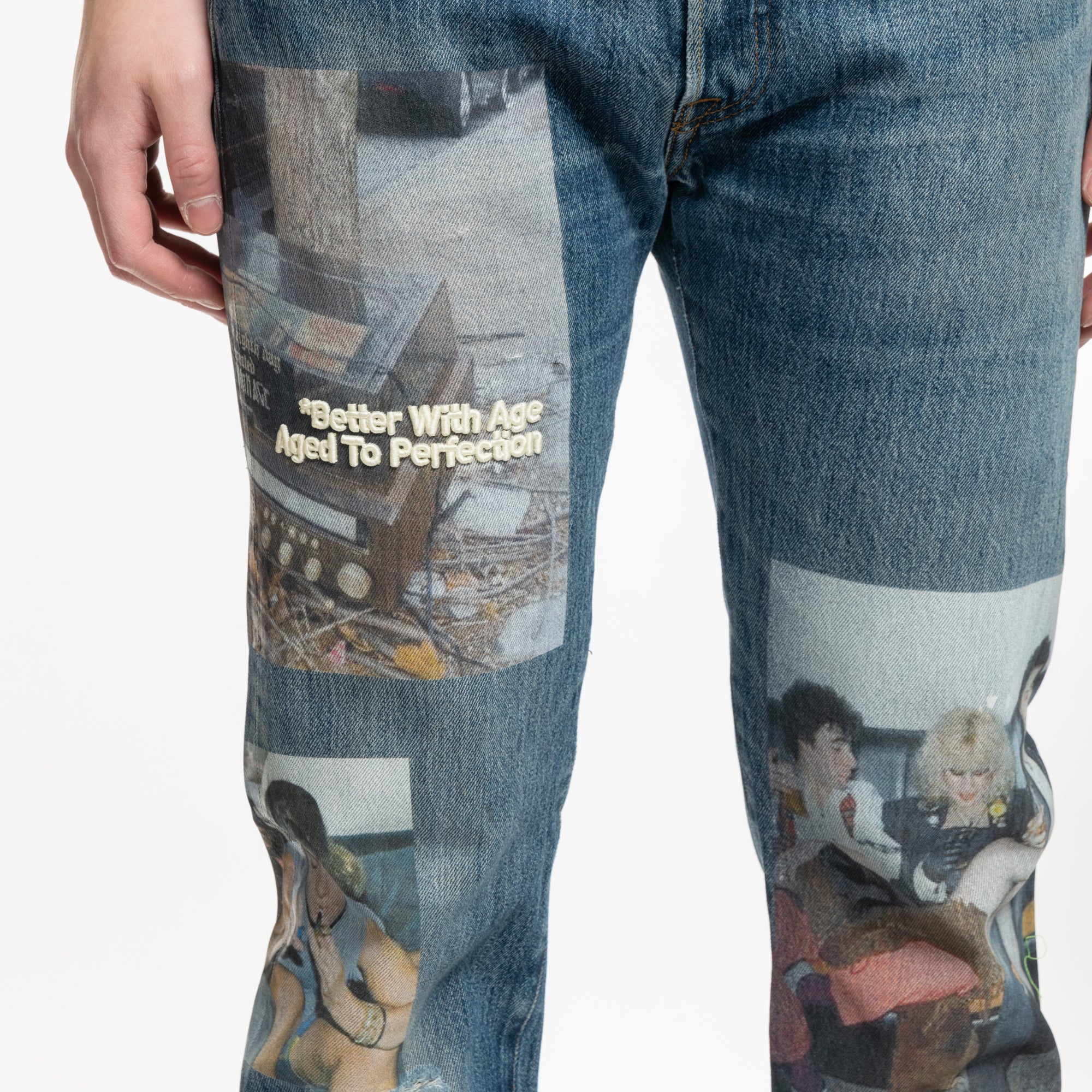 Tabloid Denim Jeans - Image 5