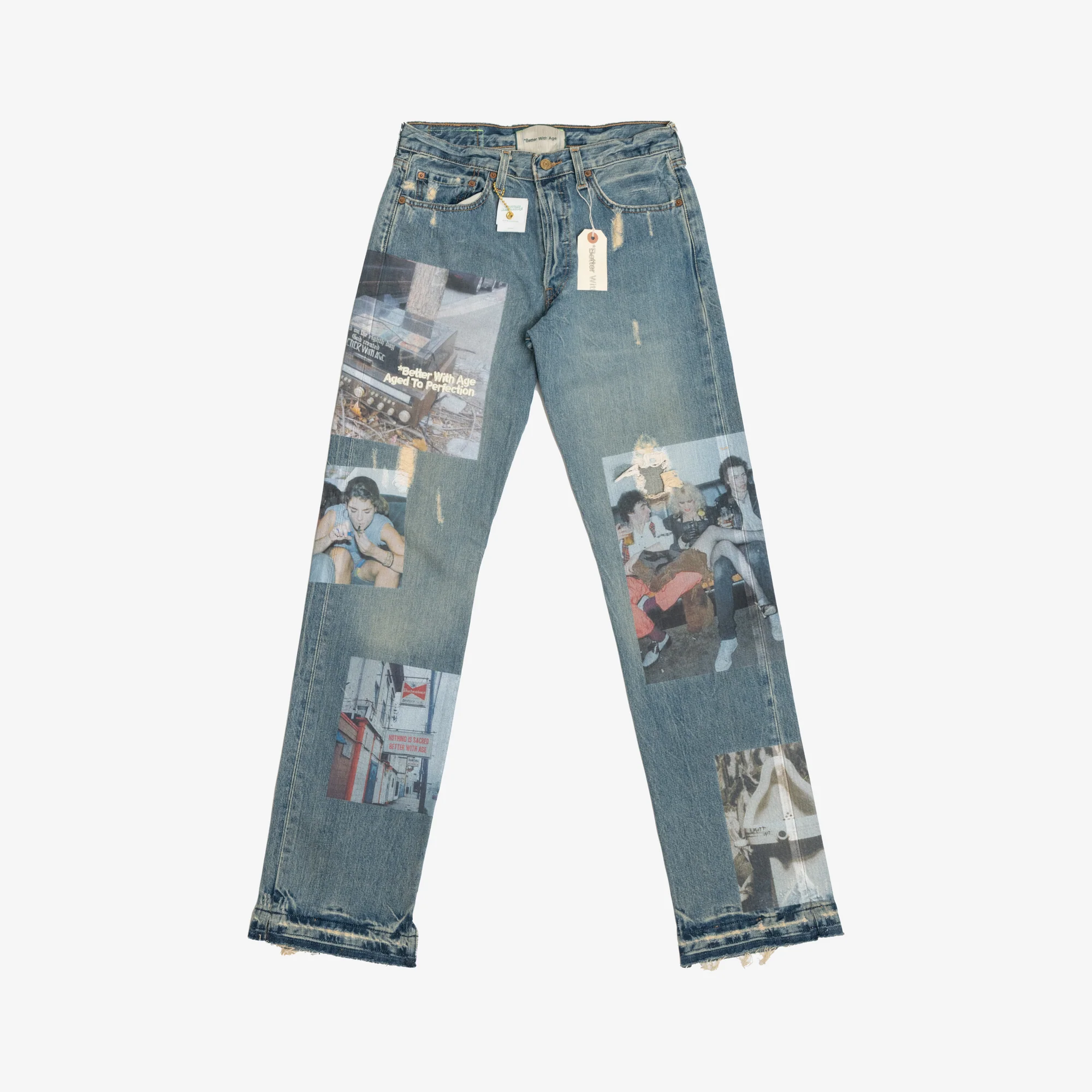 Tabloid Denim Jeans - Image 9