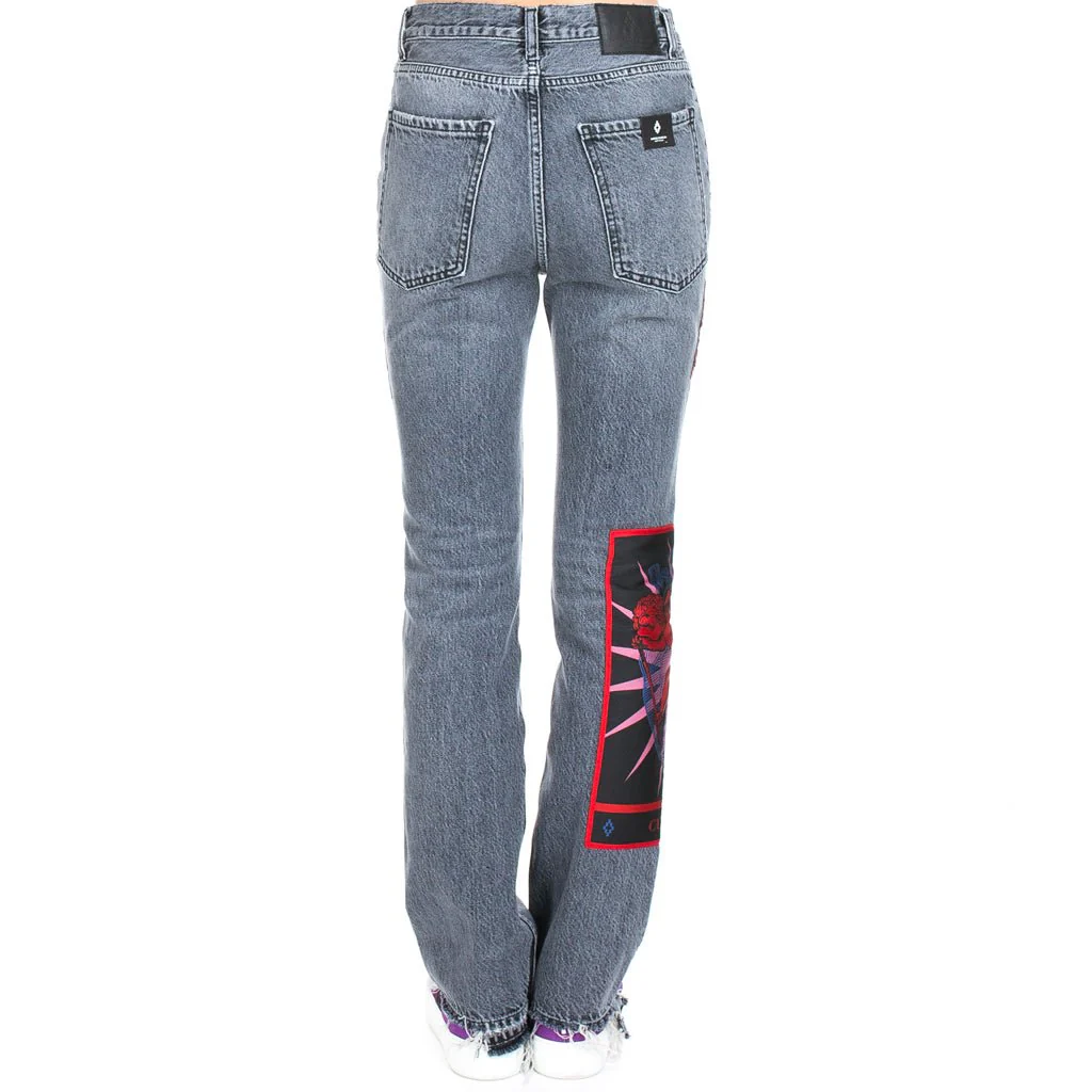 Womens Tarot Straight Jeans - Image 3
