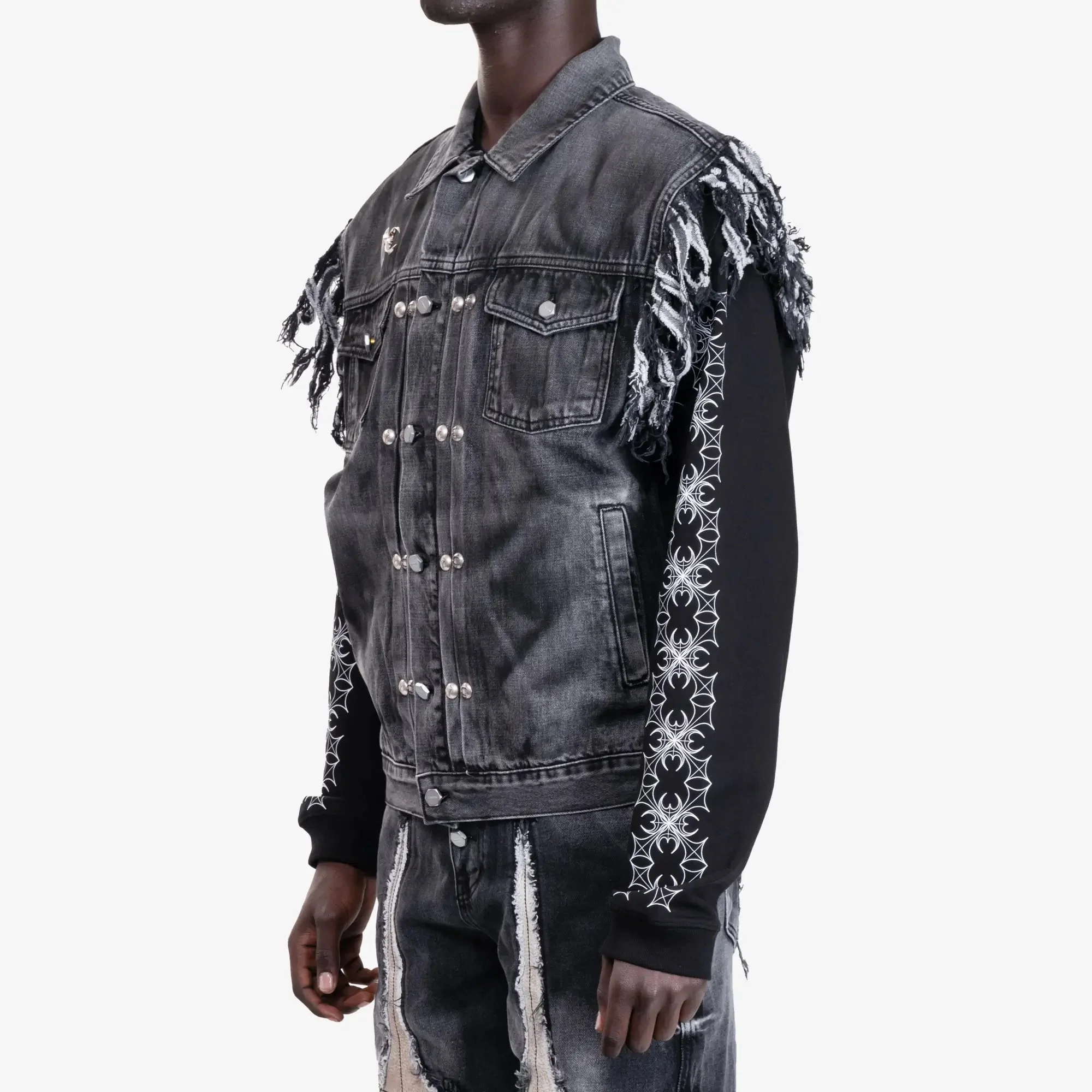 TC Angels Denim Vest - Image 3