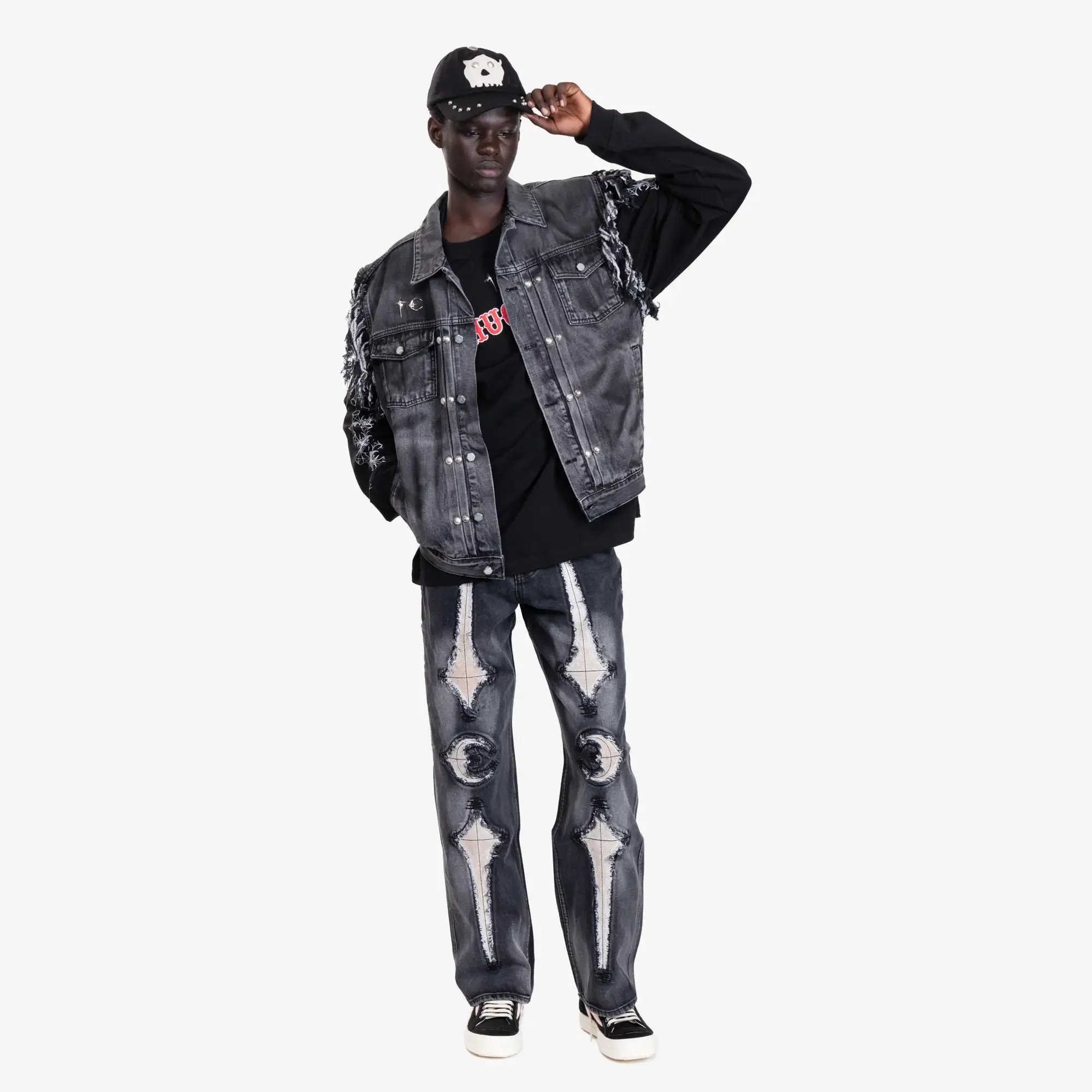 TC Bone Leather Jeans - Image 2