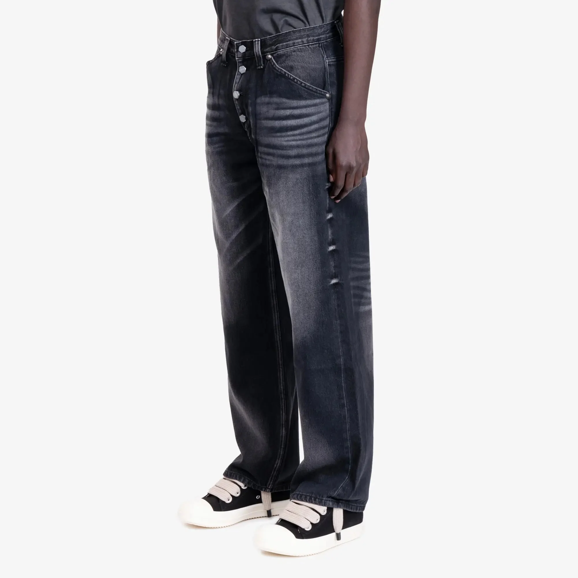 TC Leather Back Pocket Jeans - Image 3