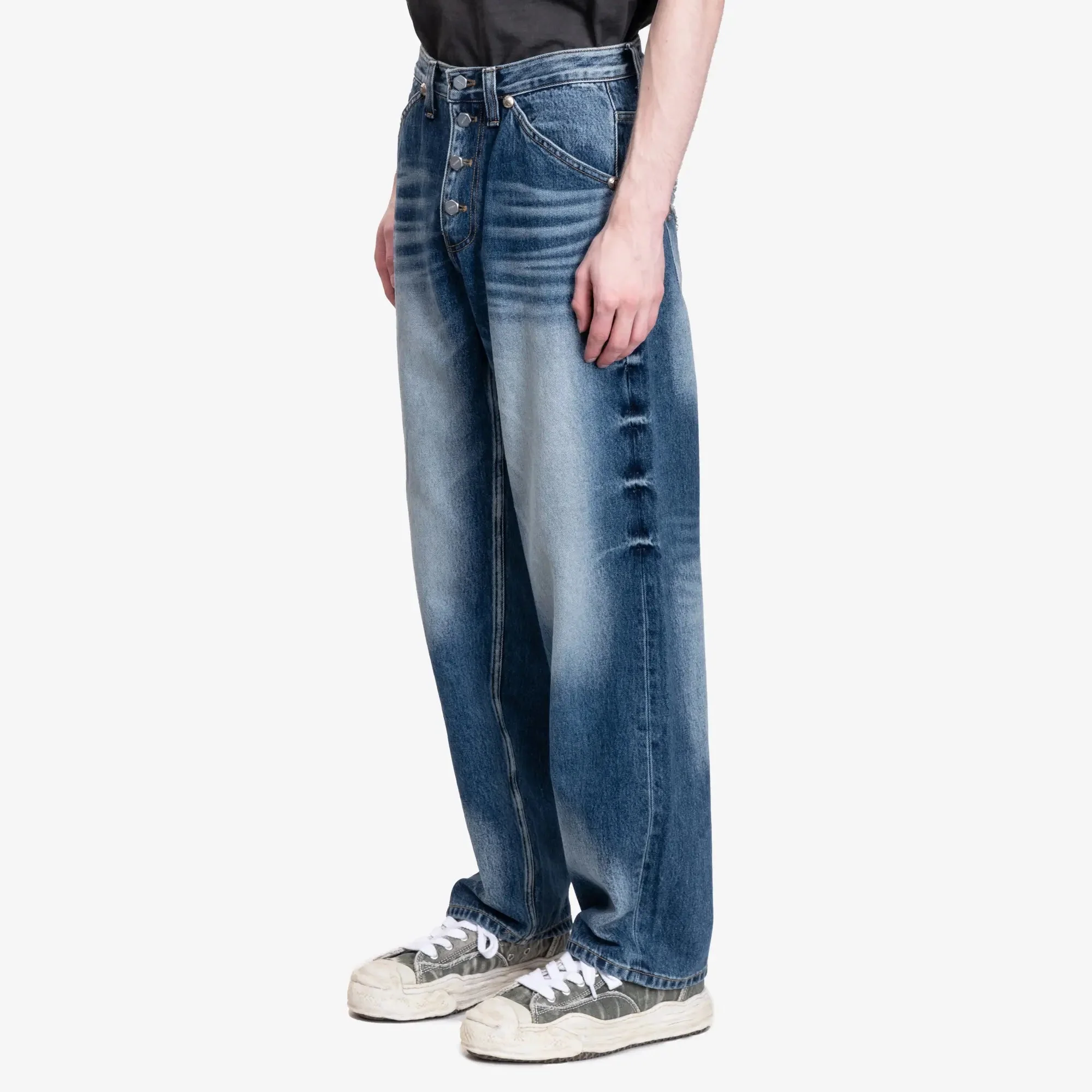 TC Leather Back Pocket Jeans - Image 3