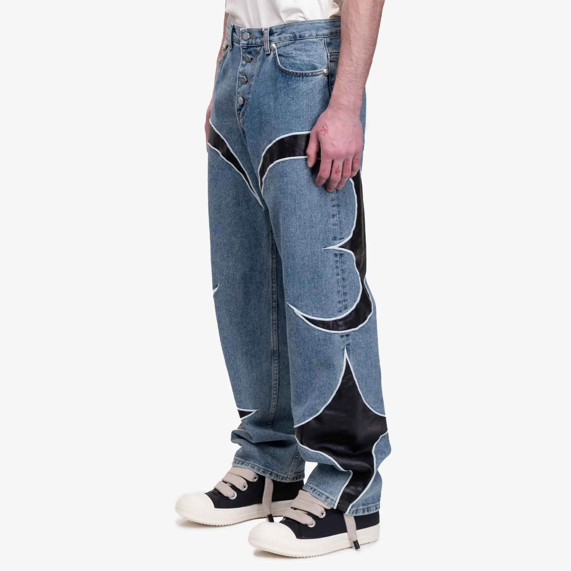 TC Leather Washing Jeans - Image 3