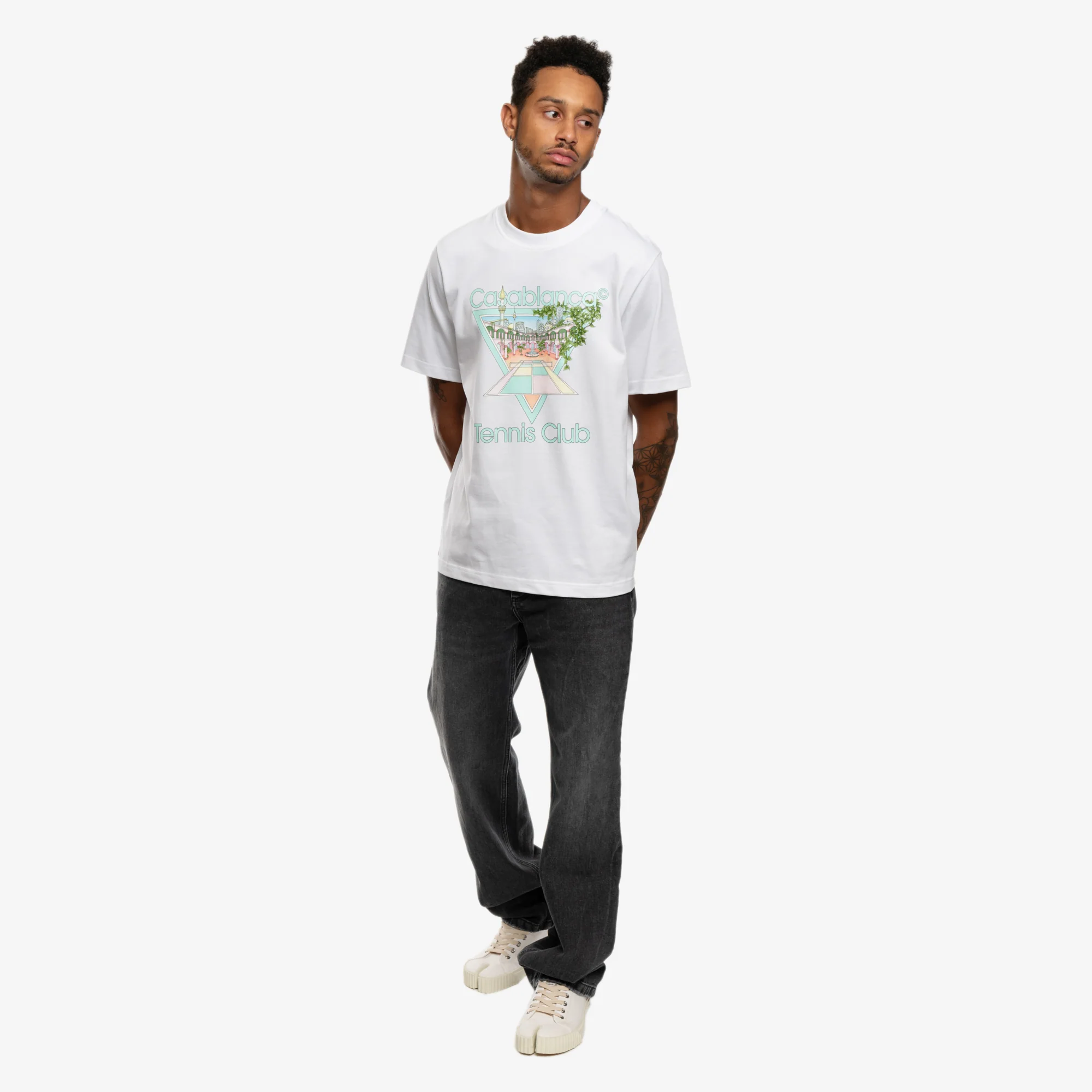 Tennis Club Icon Pastelle T-Shirt - Image 2
