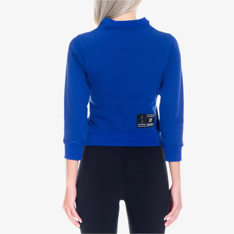 Womens Terry Shrunken Sweater - Image 2