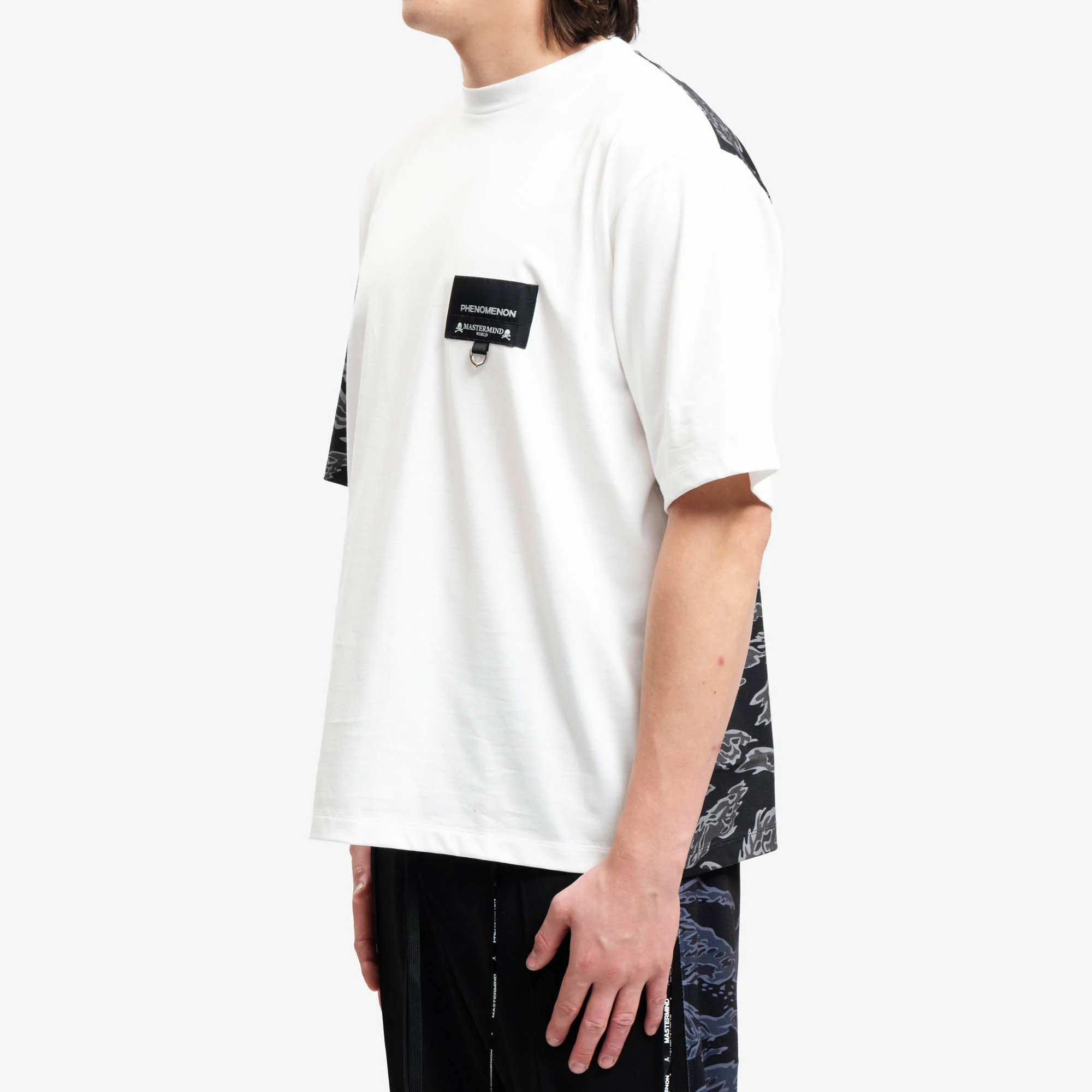 Mastermind Japan Tiger Camo Skull T-Shirt - Image 2