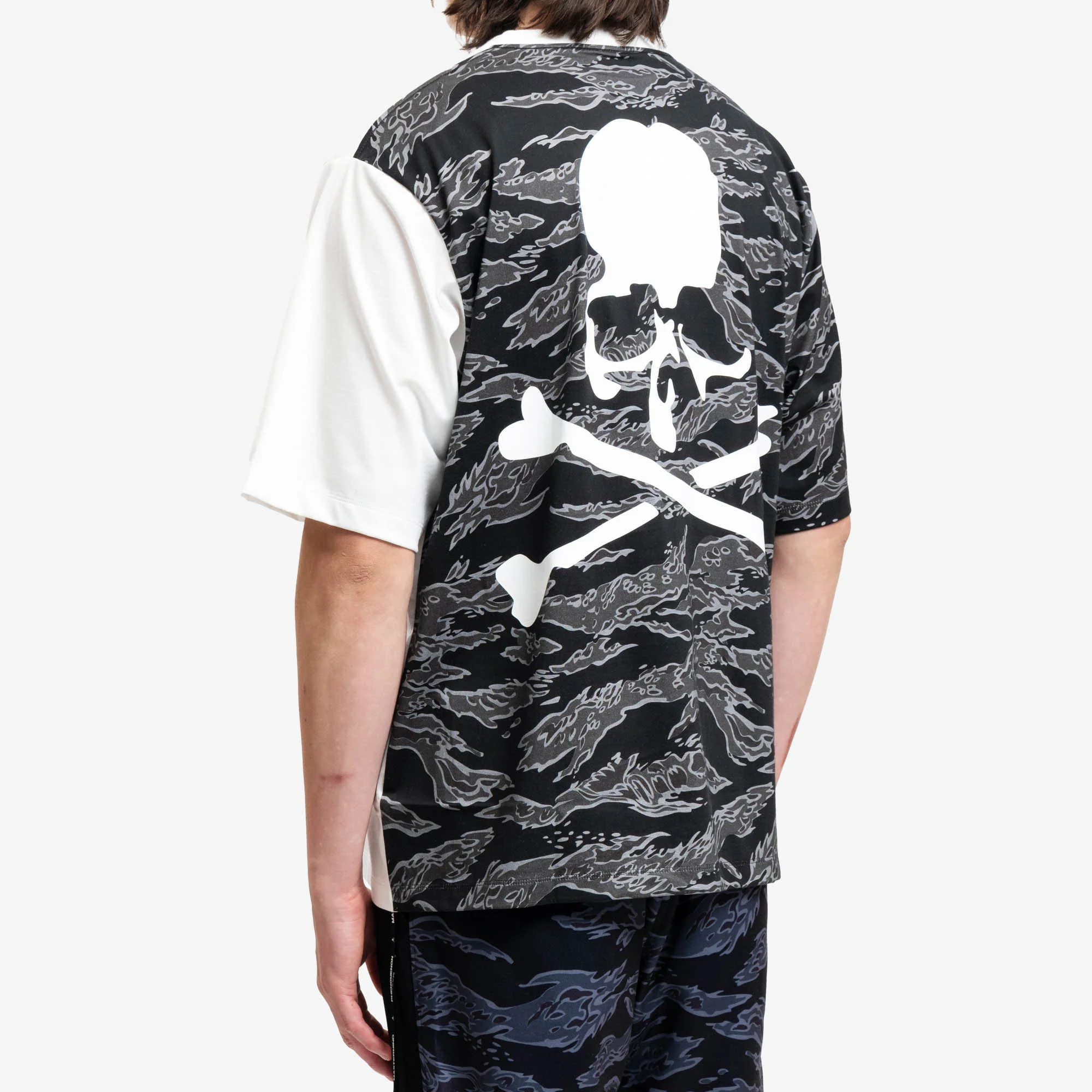 Mastermind Japan Tiger Camo Skull T-Shirt - Image 3
