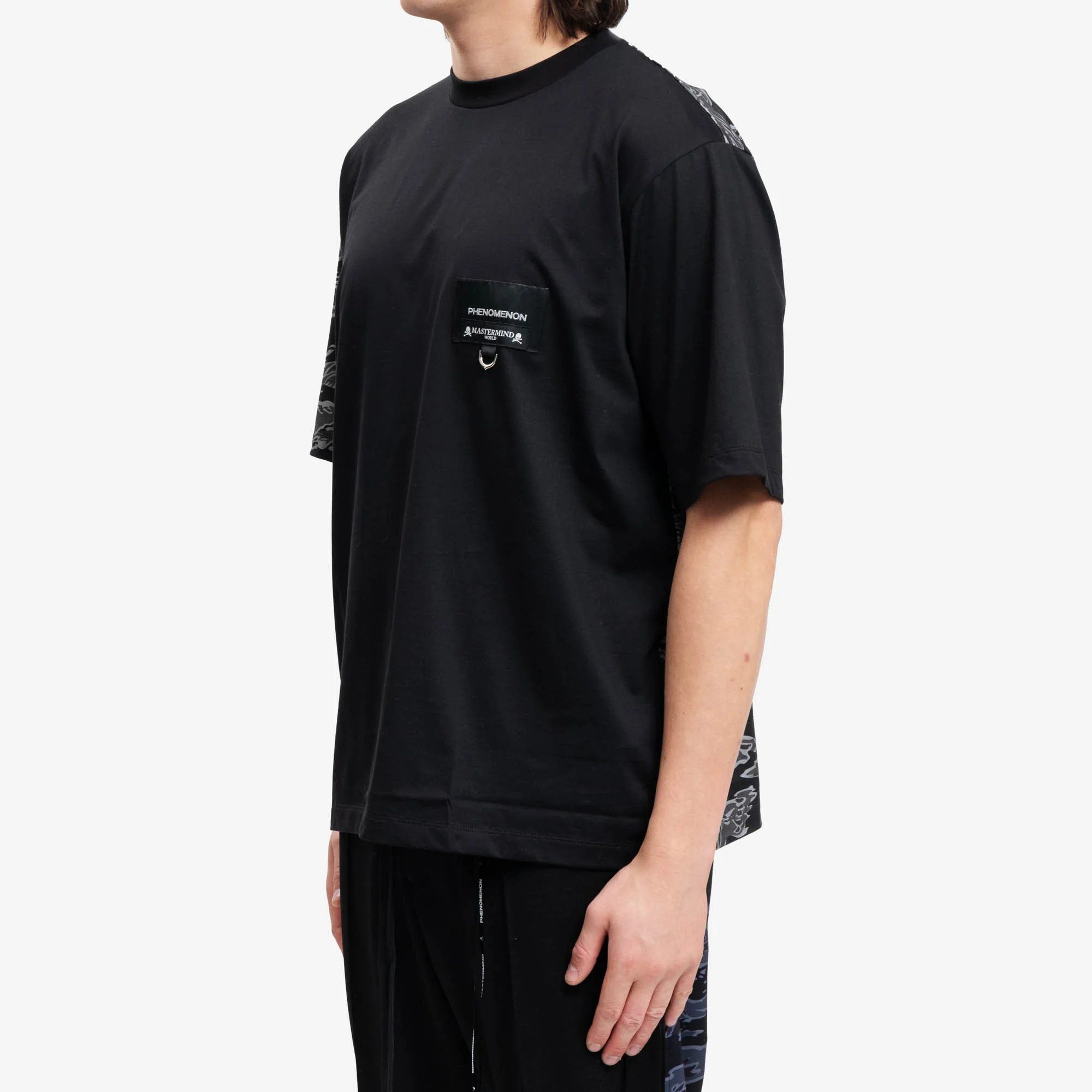 Mastermind Japan Tiger Camo Skull T-Shirt - Image 3
