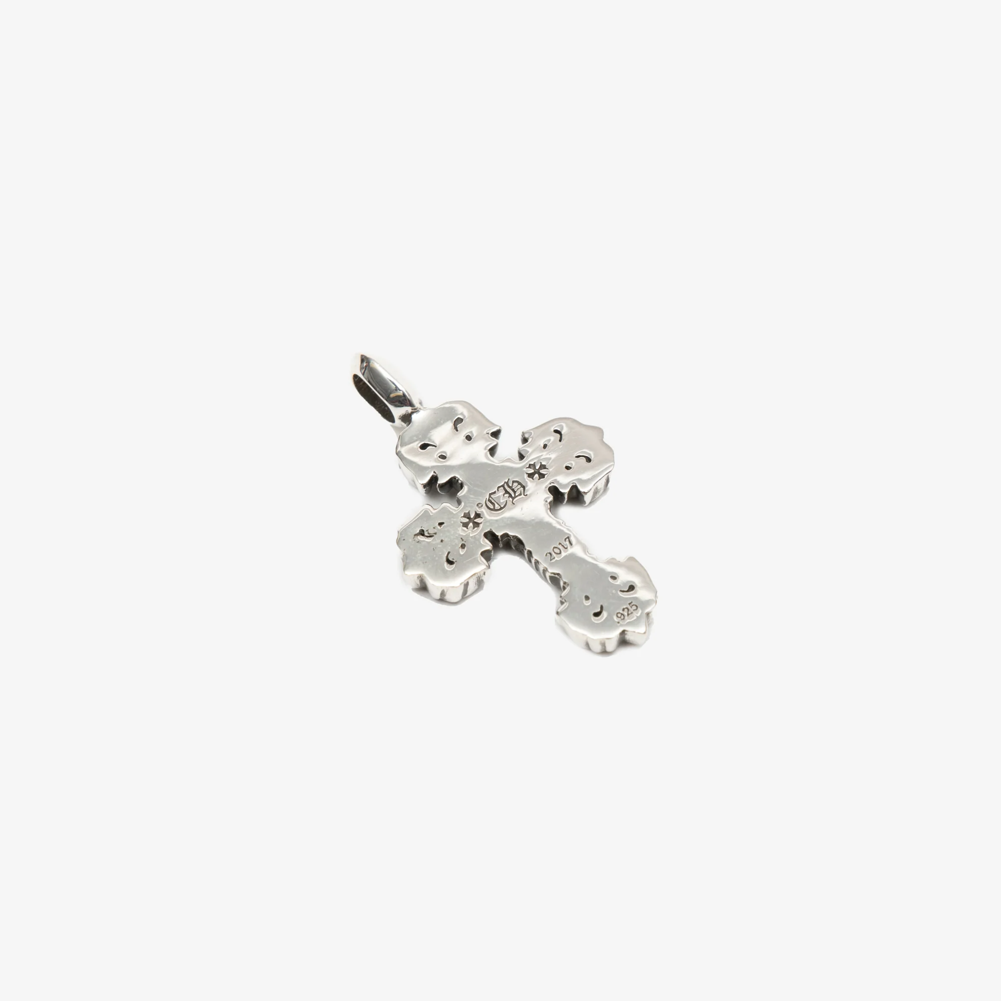 Tiny Filigree Cross Charm - Image 4