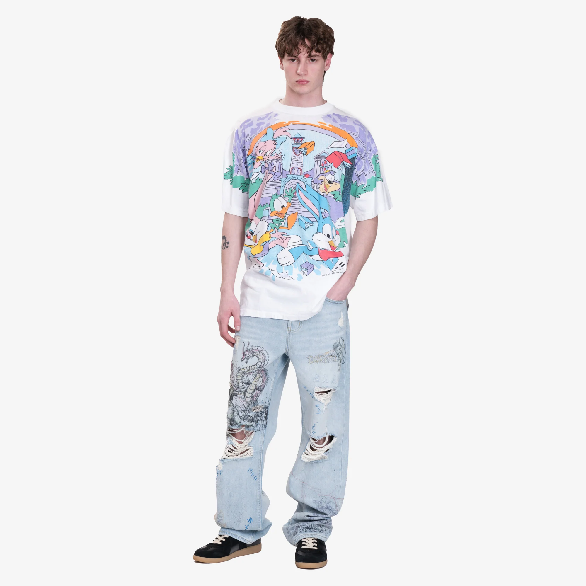 Tiny Toons Vintage T-Shirt - Image 2