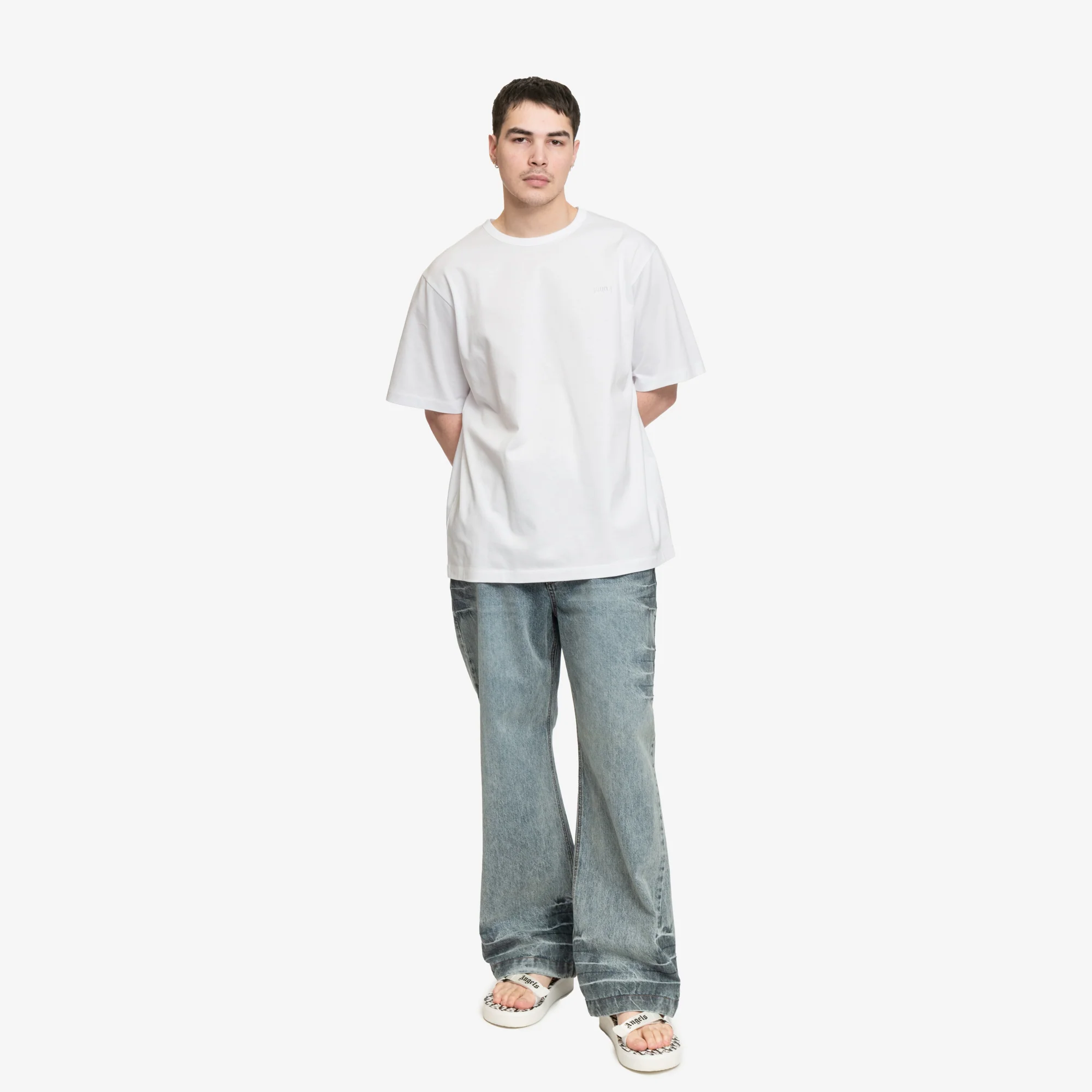 Tonal Embroidered T-Shirt - Image 2