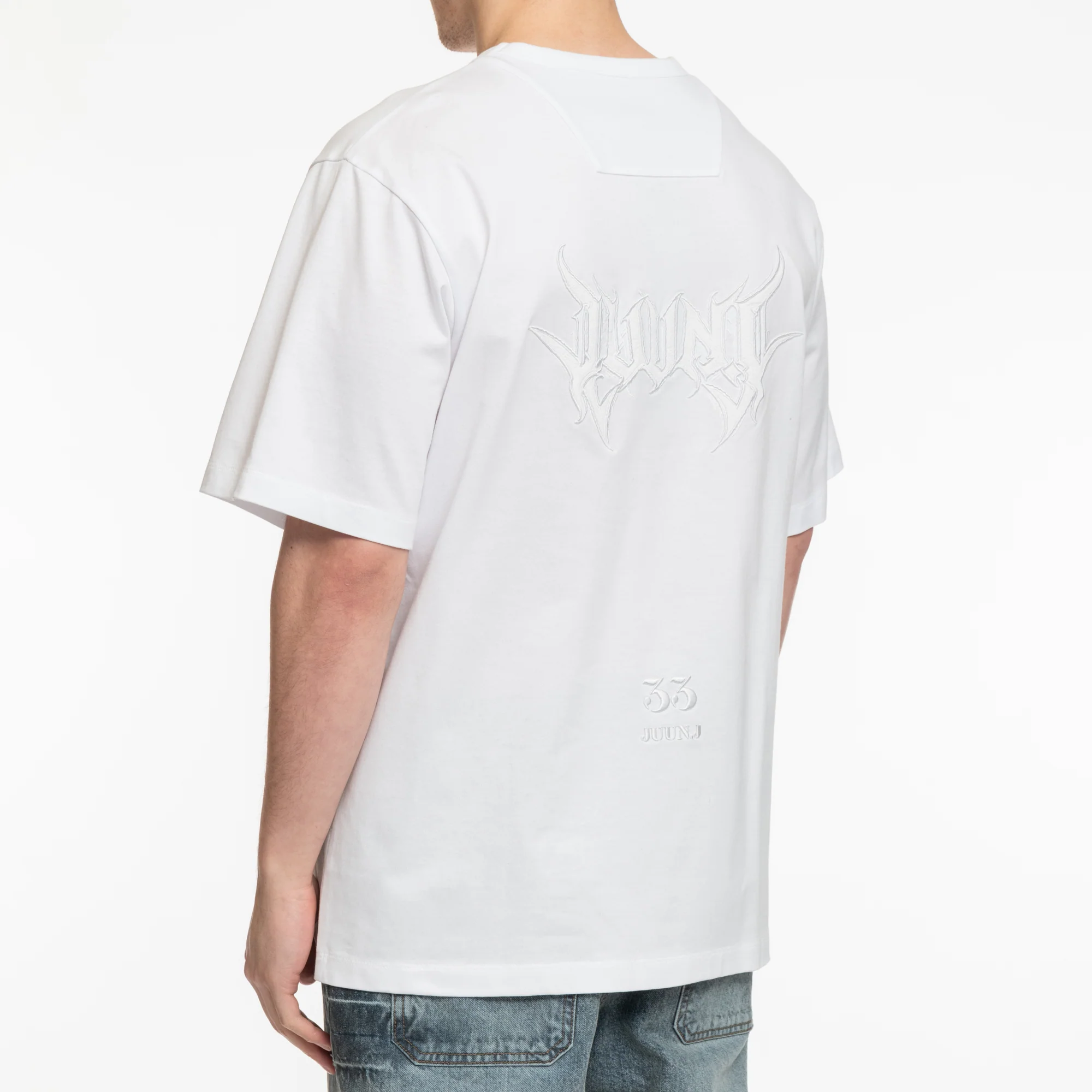 Tonal Embroidered T-Shirt - Image 4