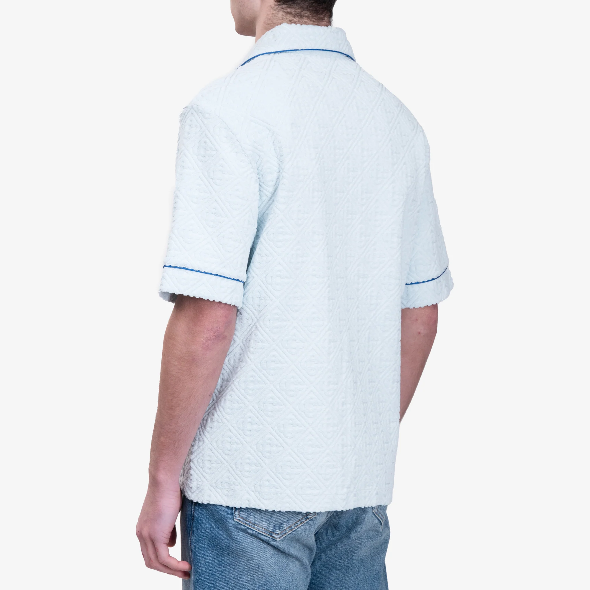 Towelling Monogram SS Shirt - Image 4