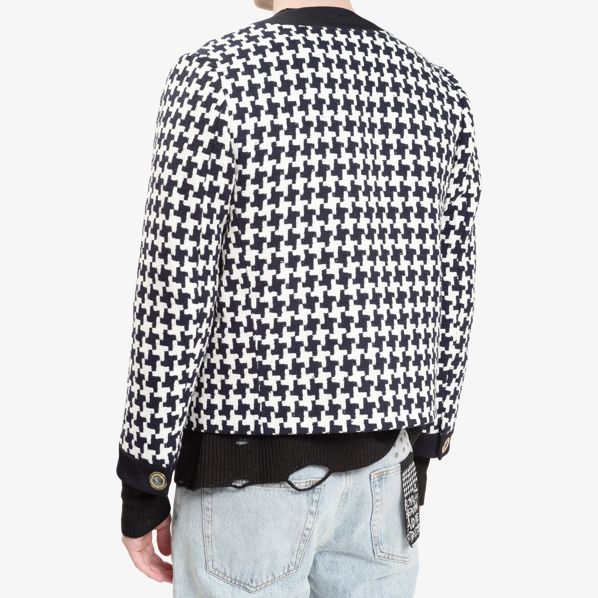 Tweed Fitted Jacket - Image 4