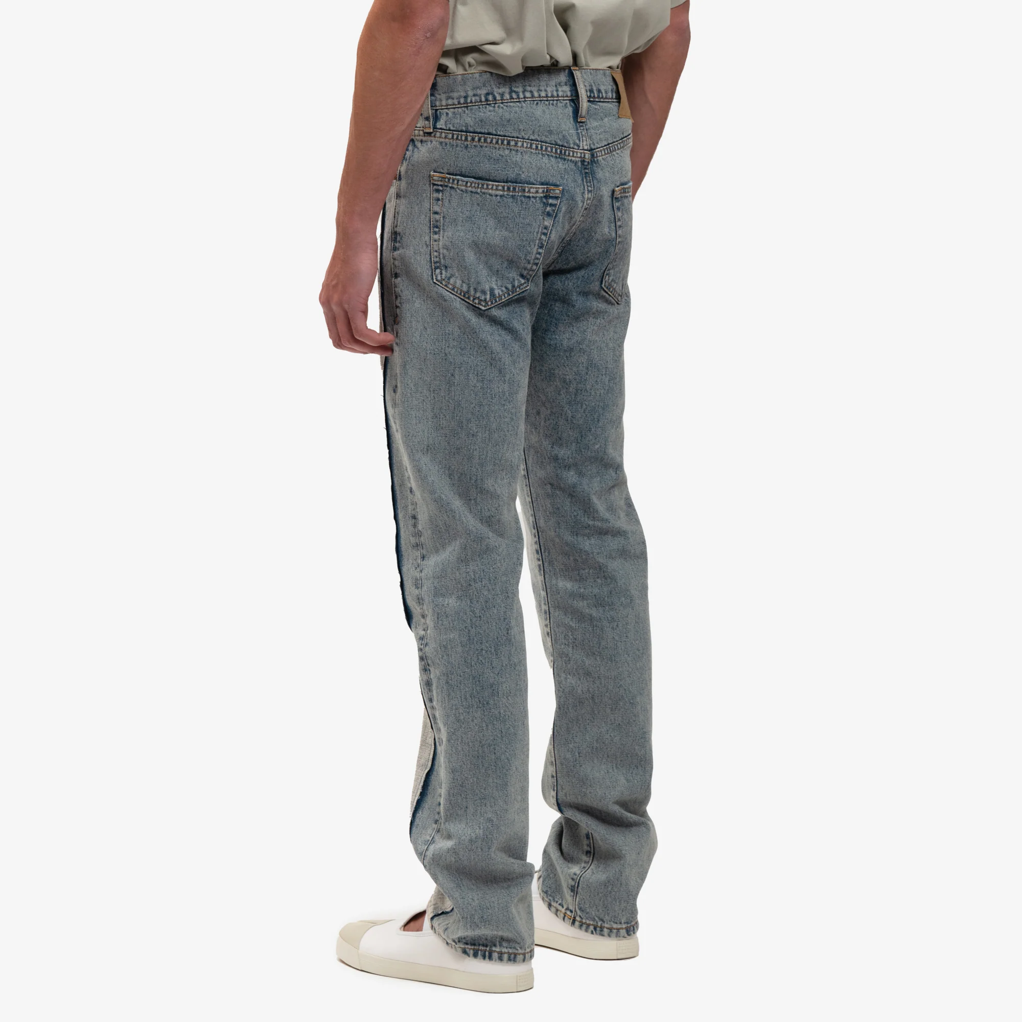 Two Tone Wash Jeans - Image 4