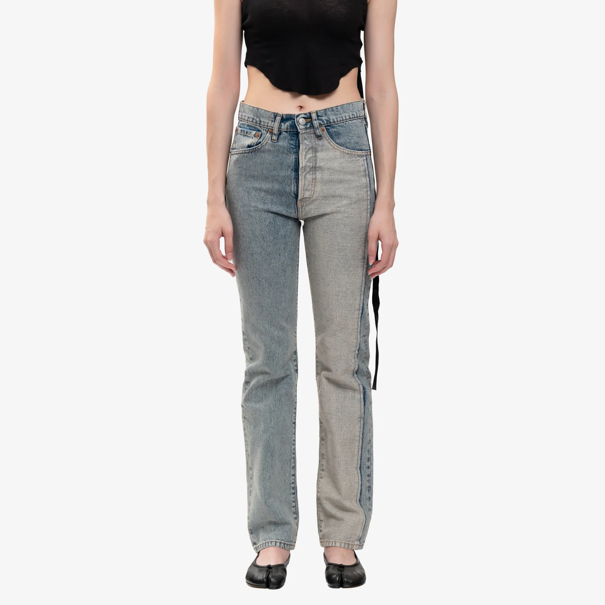 Two Tone Wash Jeans - Image 6