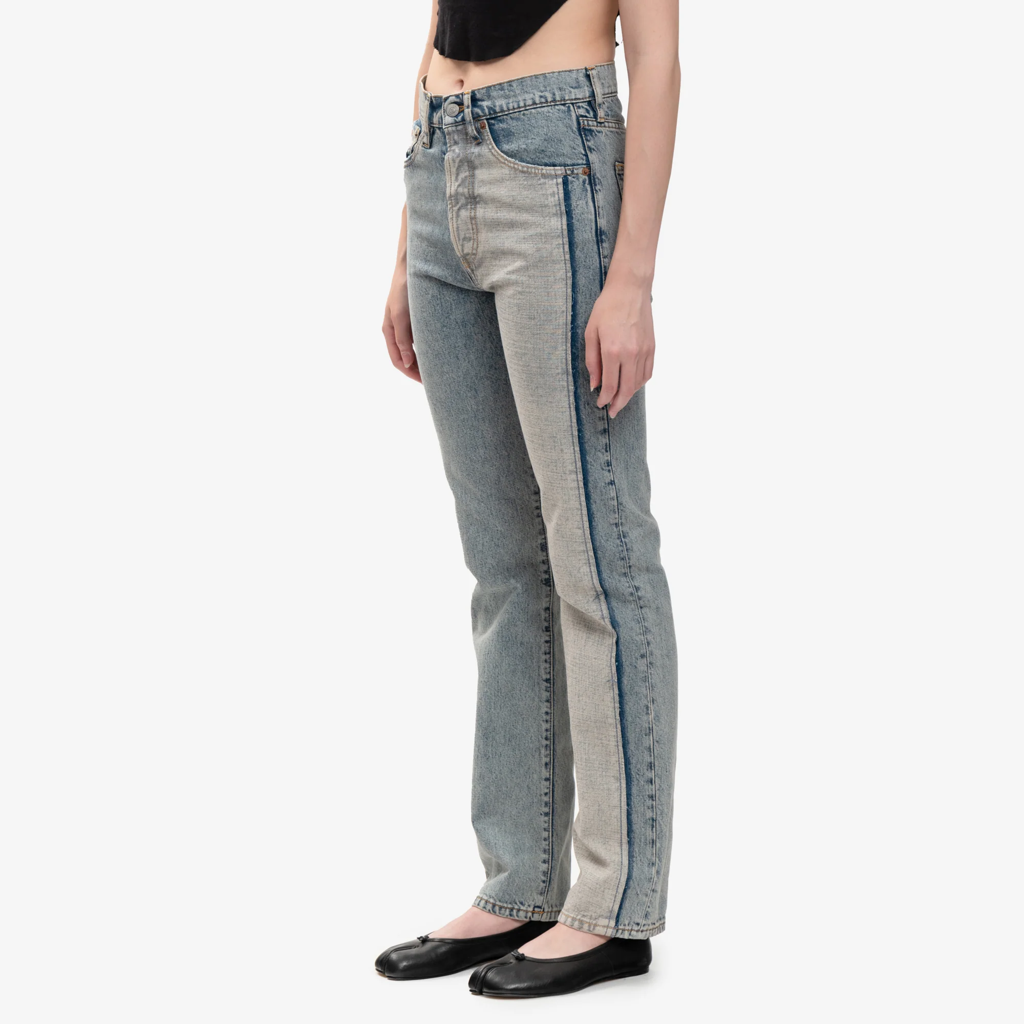 Two Tone Wash Jeans - Image 7