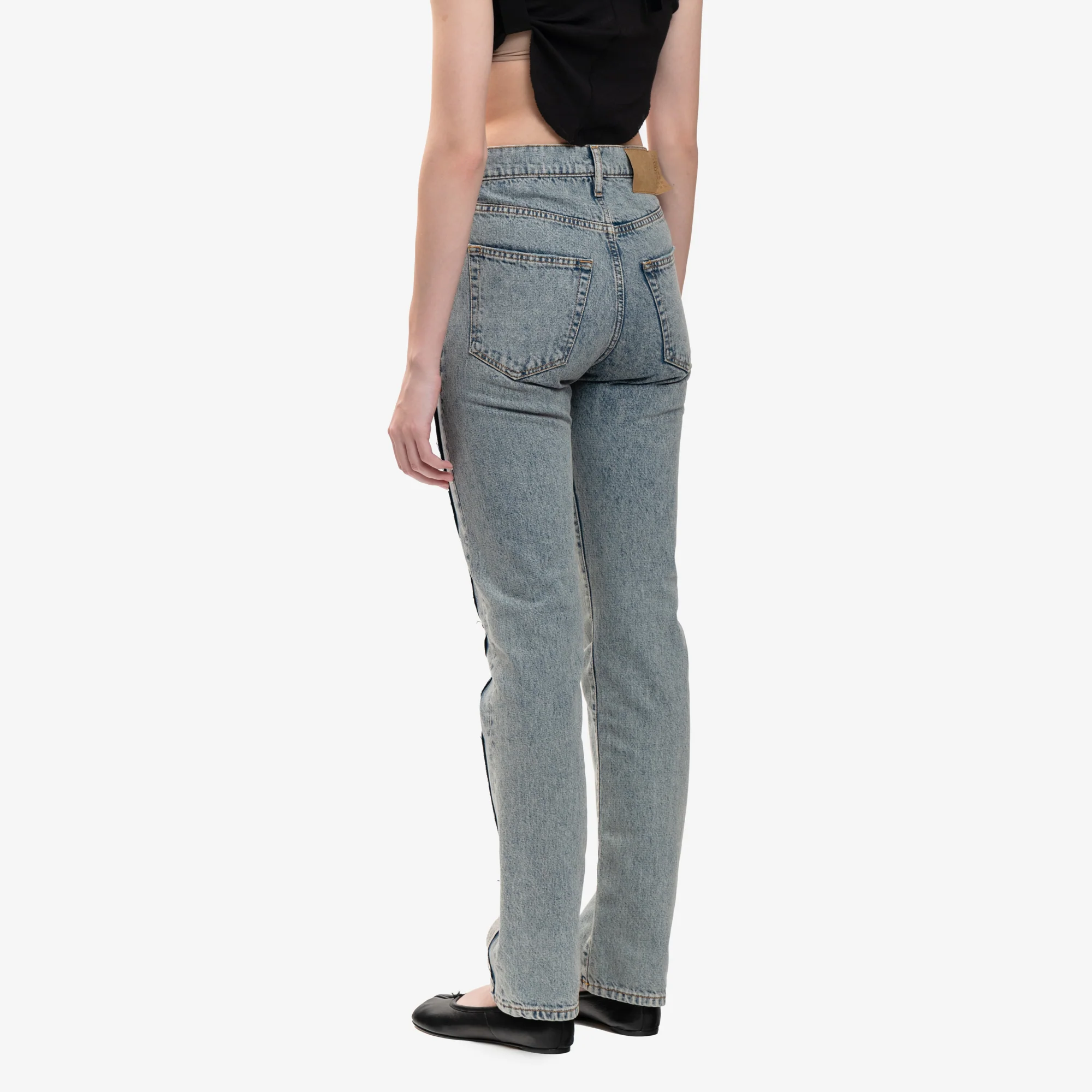 Two Tone Wash Jeans - Image 8