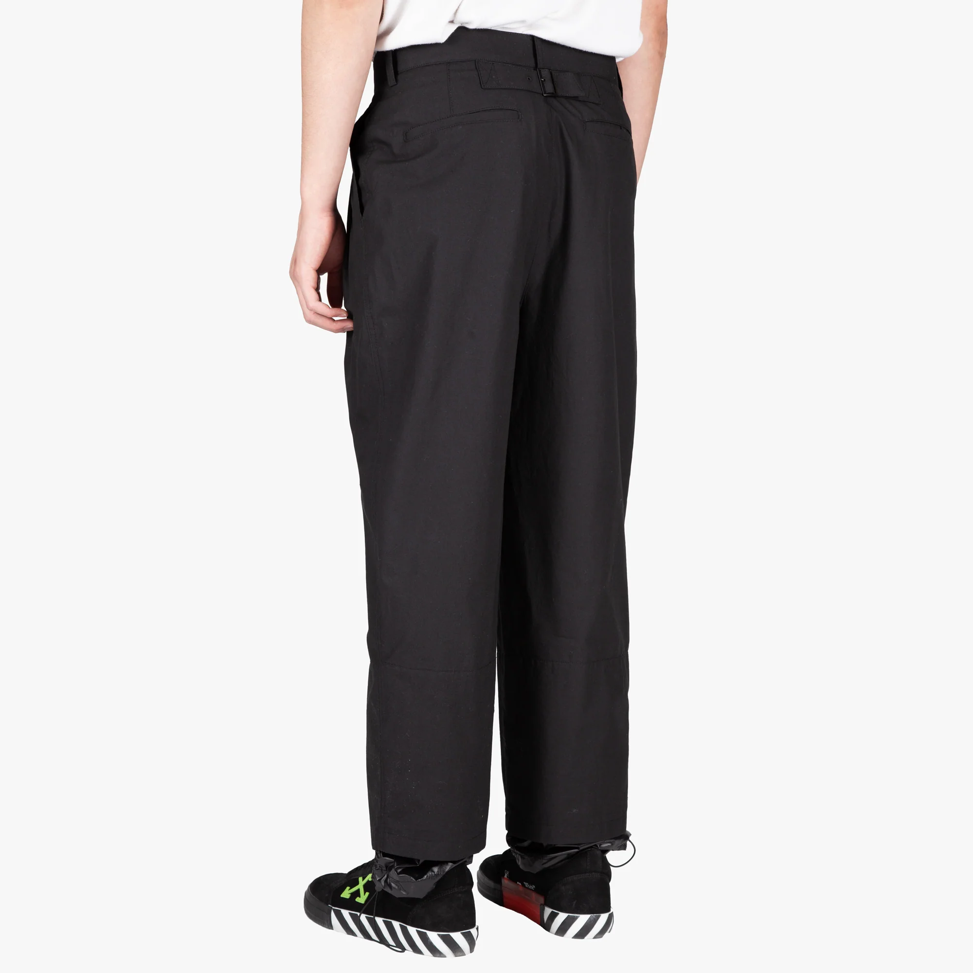 Two Tuck Long Wool Pants - Image 3