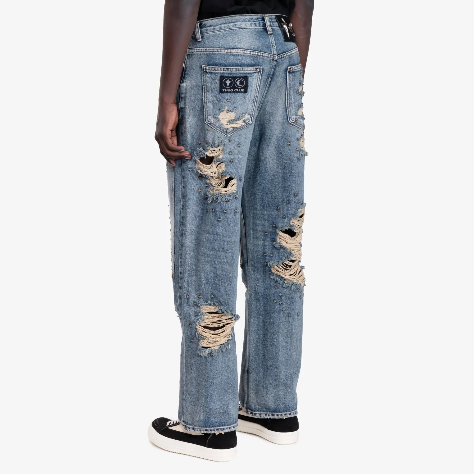 Vintage Double Knee Jeans - Image 4