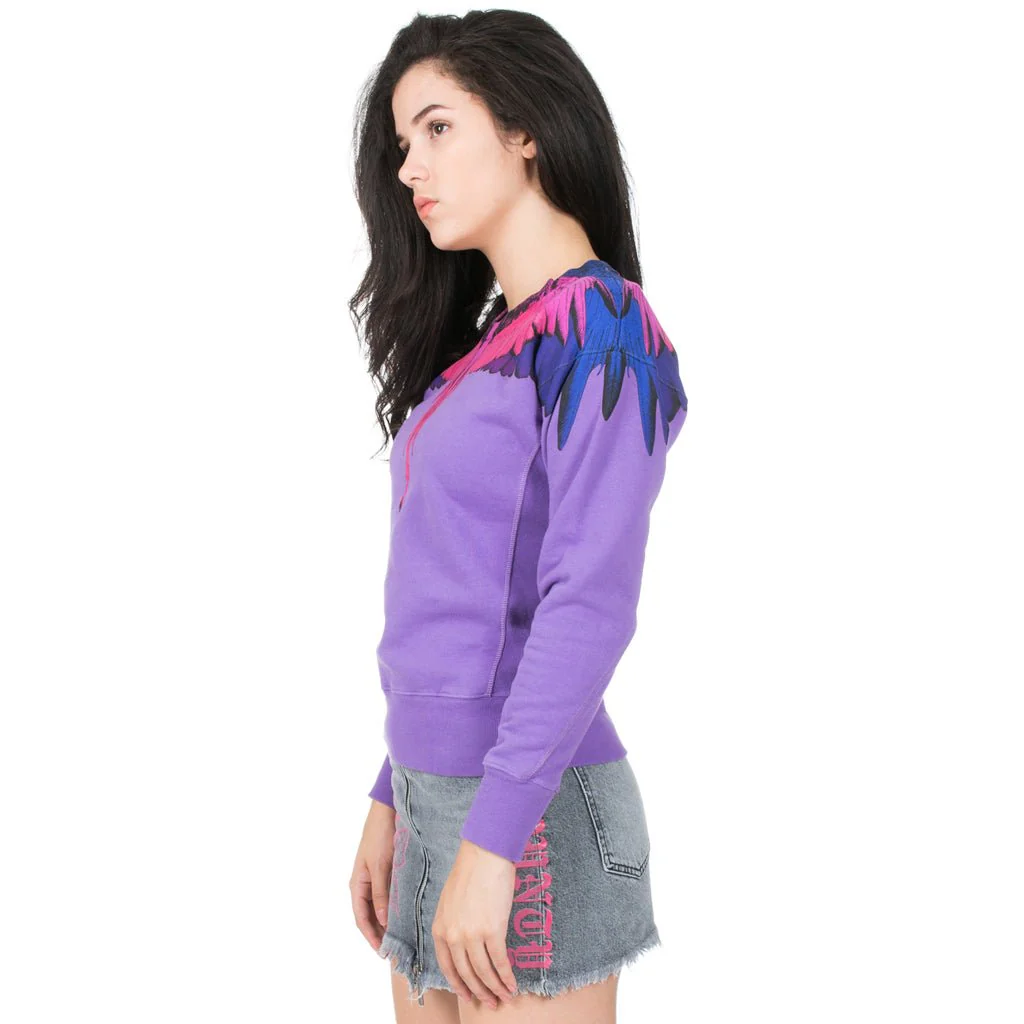 Womens Violet Wings Sweater - Image 2