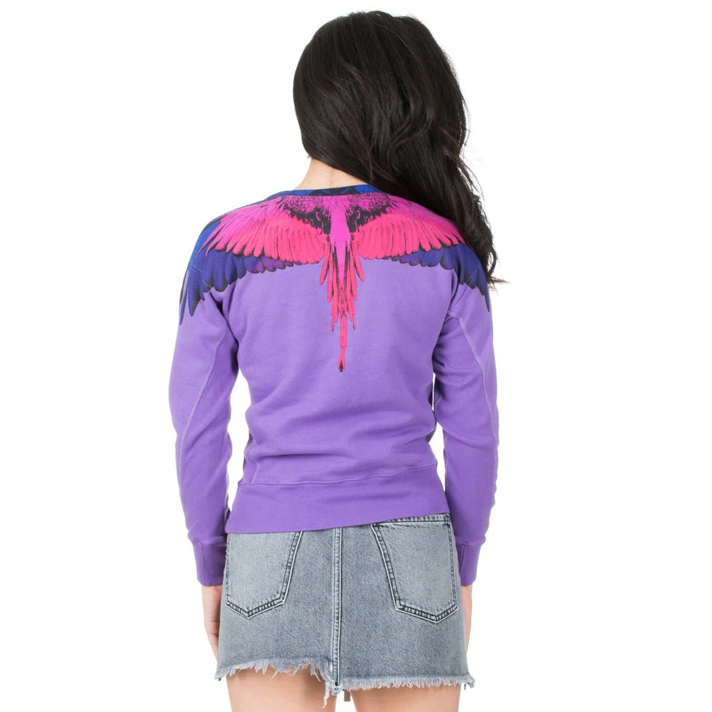 Womens Violet Wings Sweater - Image 3