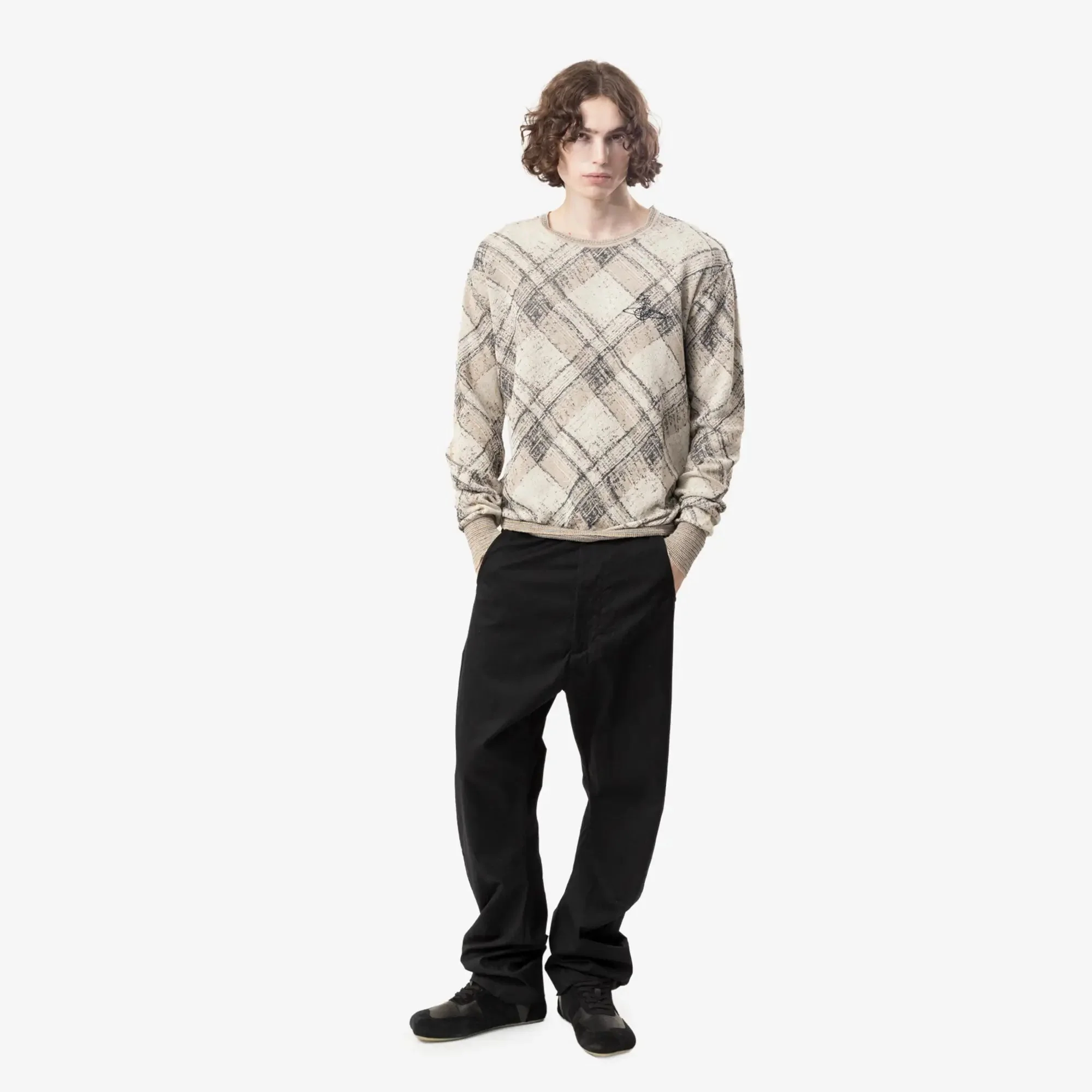 Broken Tartan Sweater - Image 2