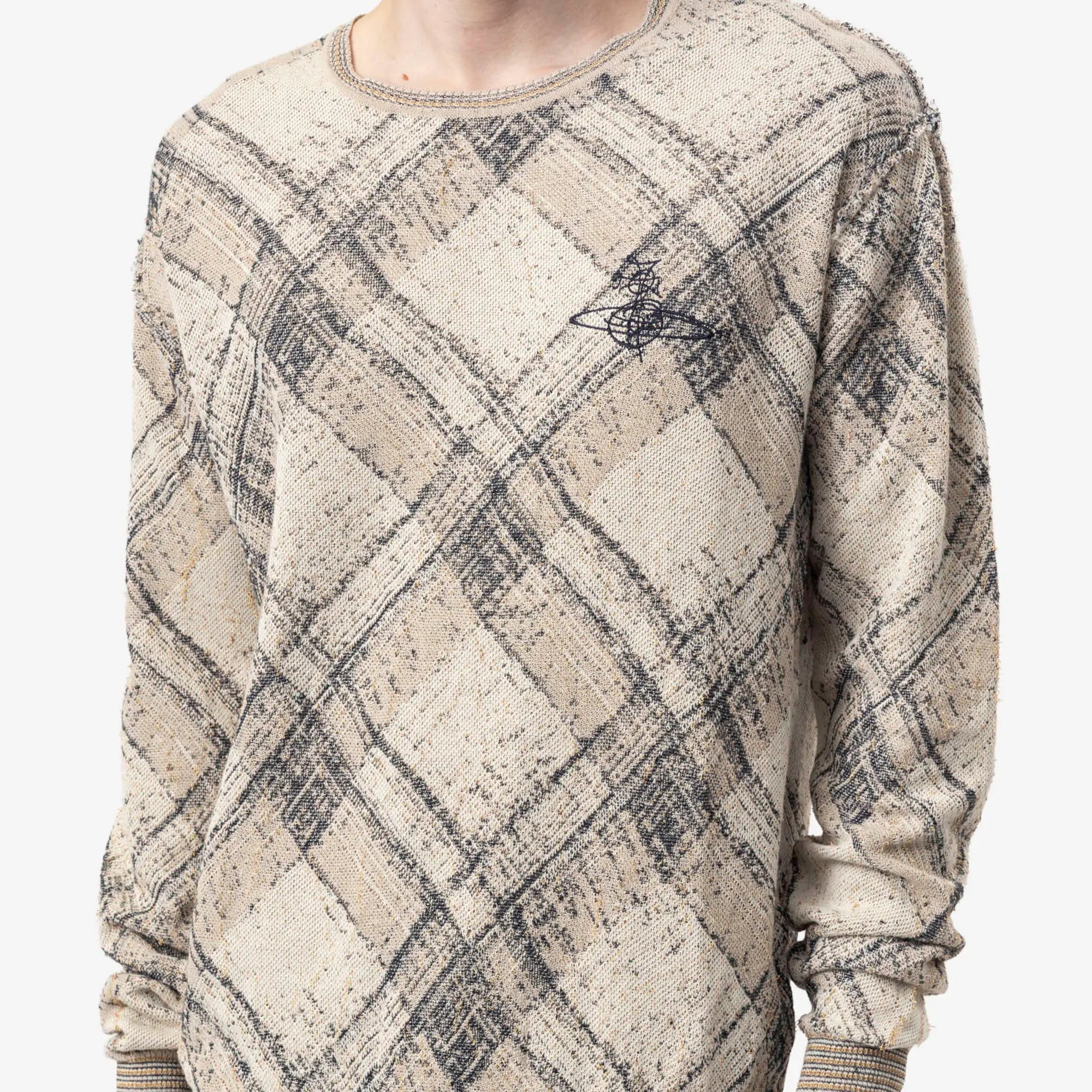 Broken Tartan Sweater - Image 5