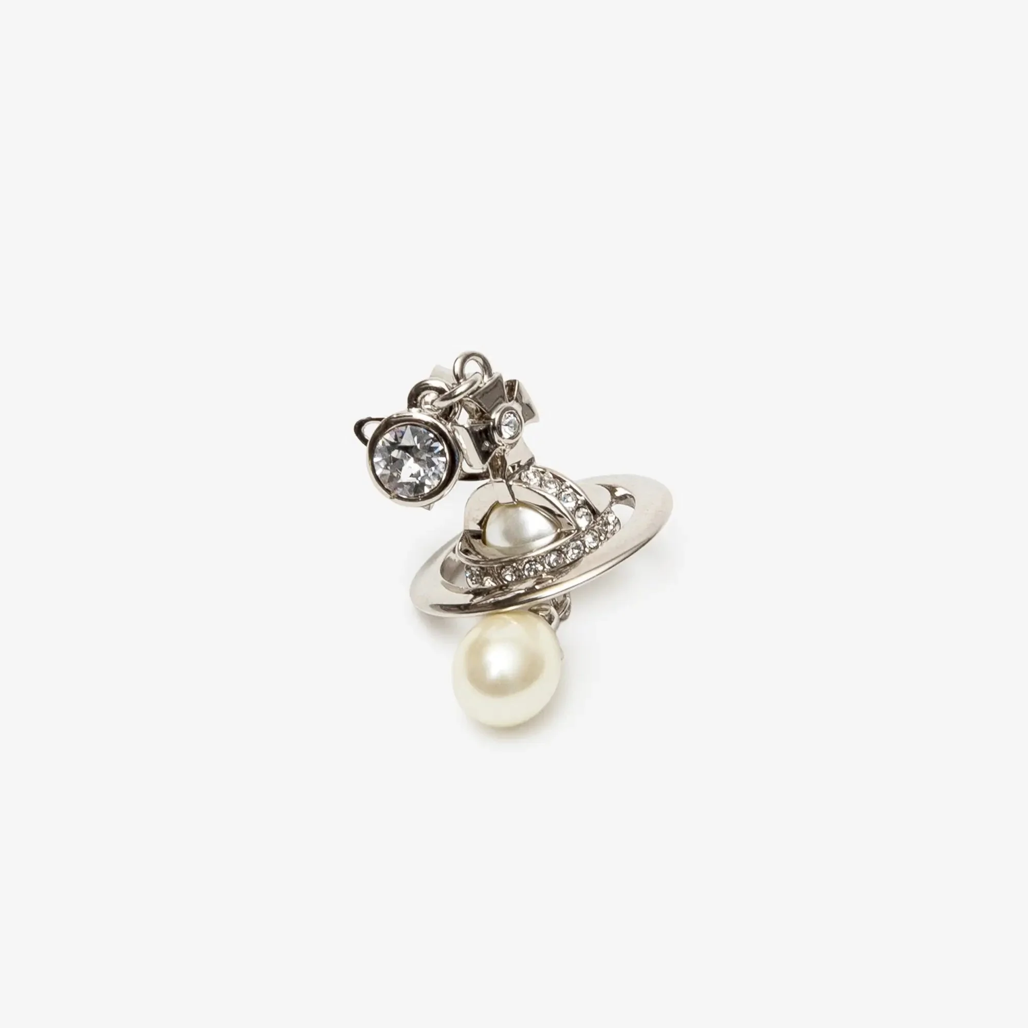 Pearl Drop Single Earring - Image 2