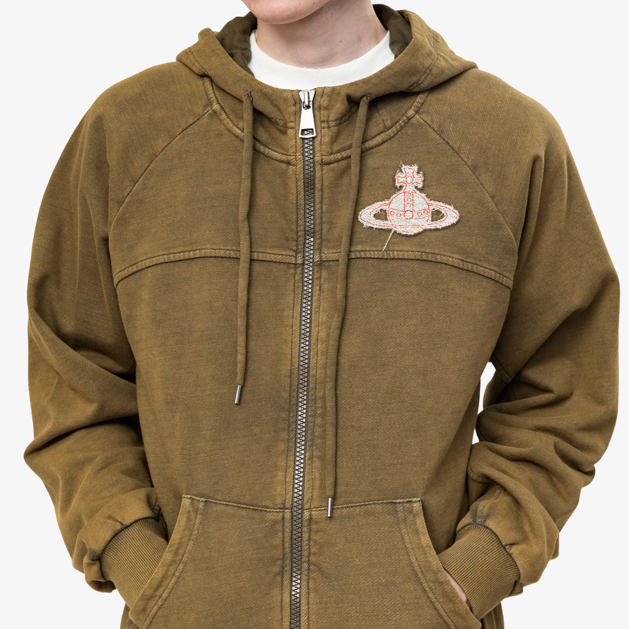 Raglan Zip Hoody - Image 5