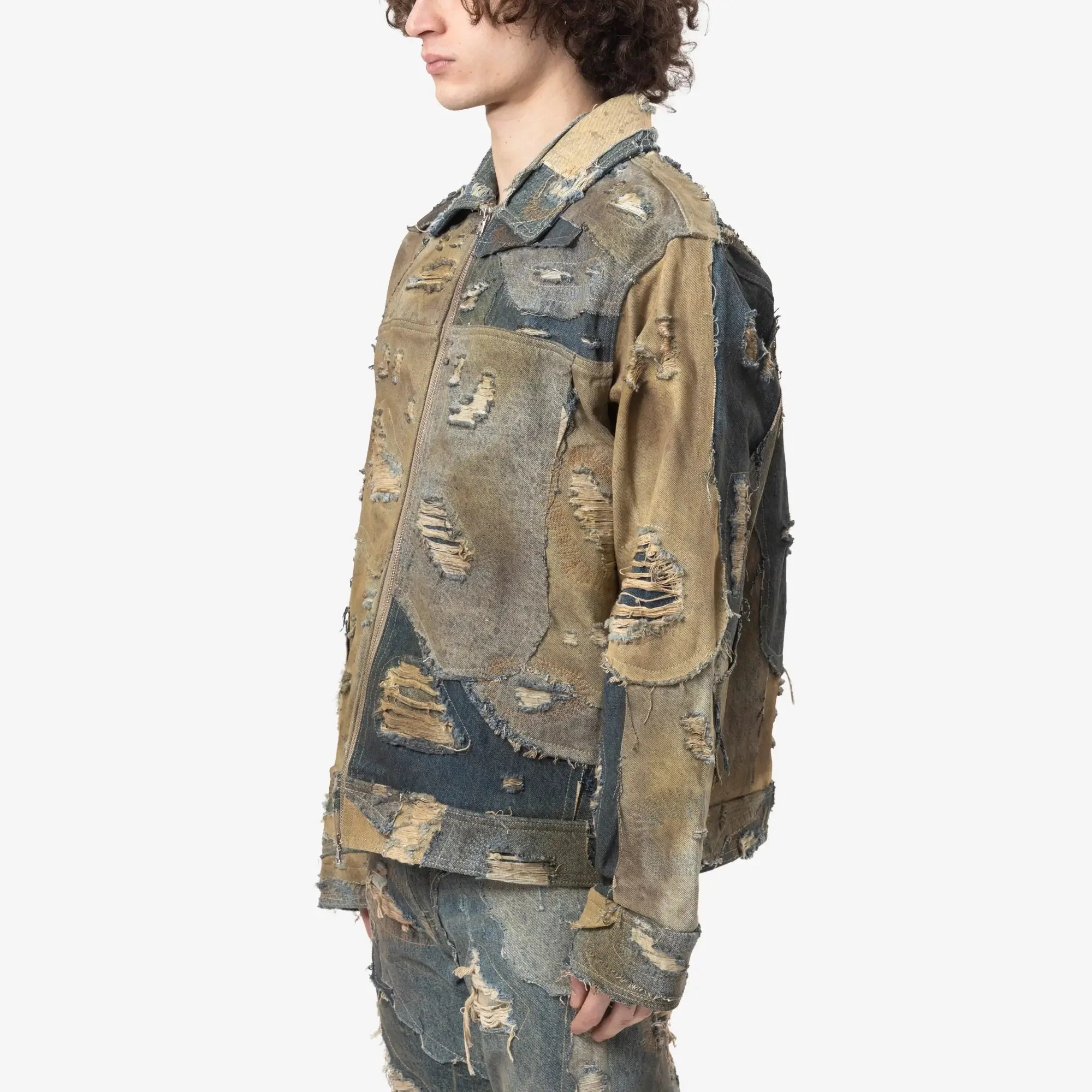 Dusty Blues Trucker Jacket - Image 3