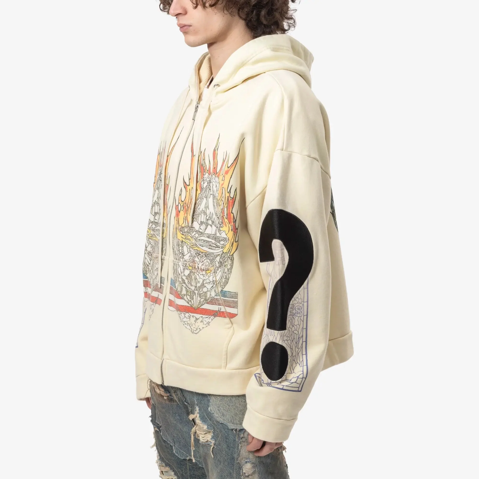 Engulfed Memories Zip Hoody - Image 3