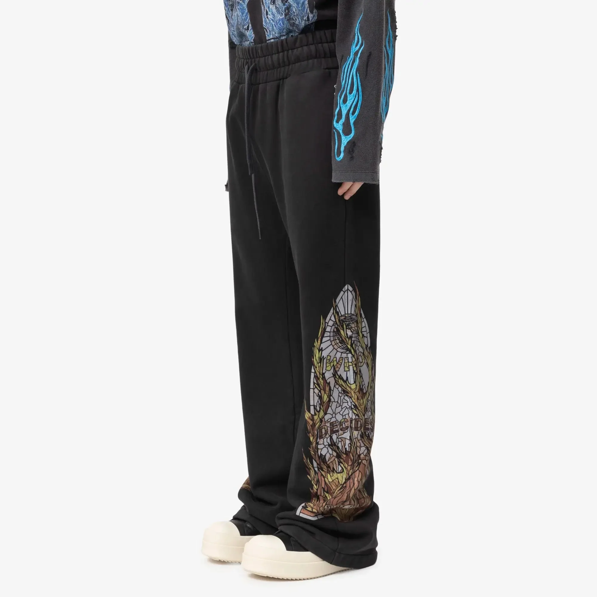 Flame Glass Hardware Sweatpants - Image 3